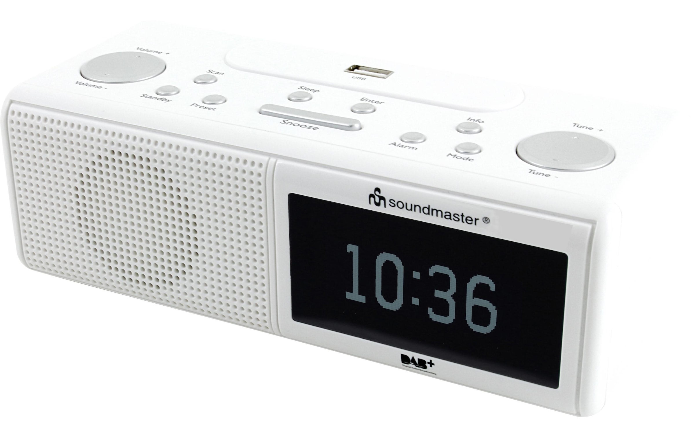 Radiowecker »UR8350WE Weiss«