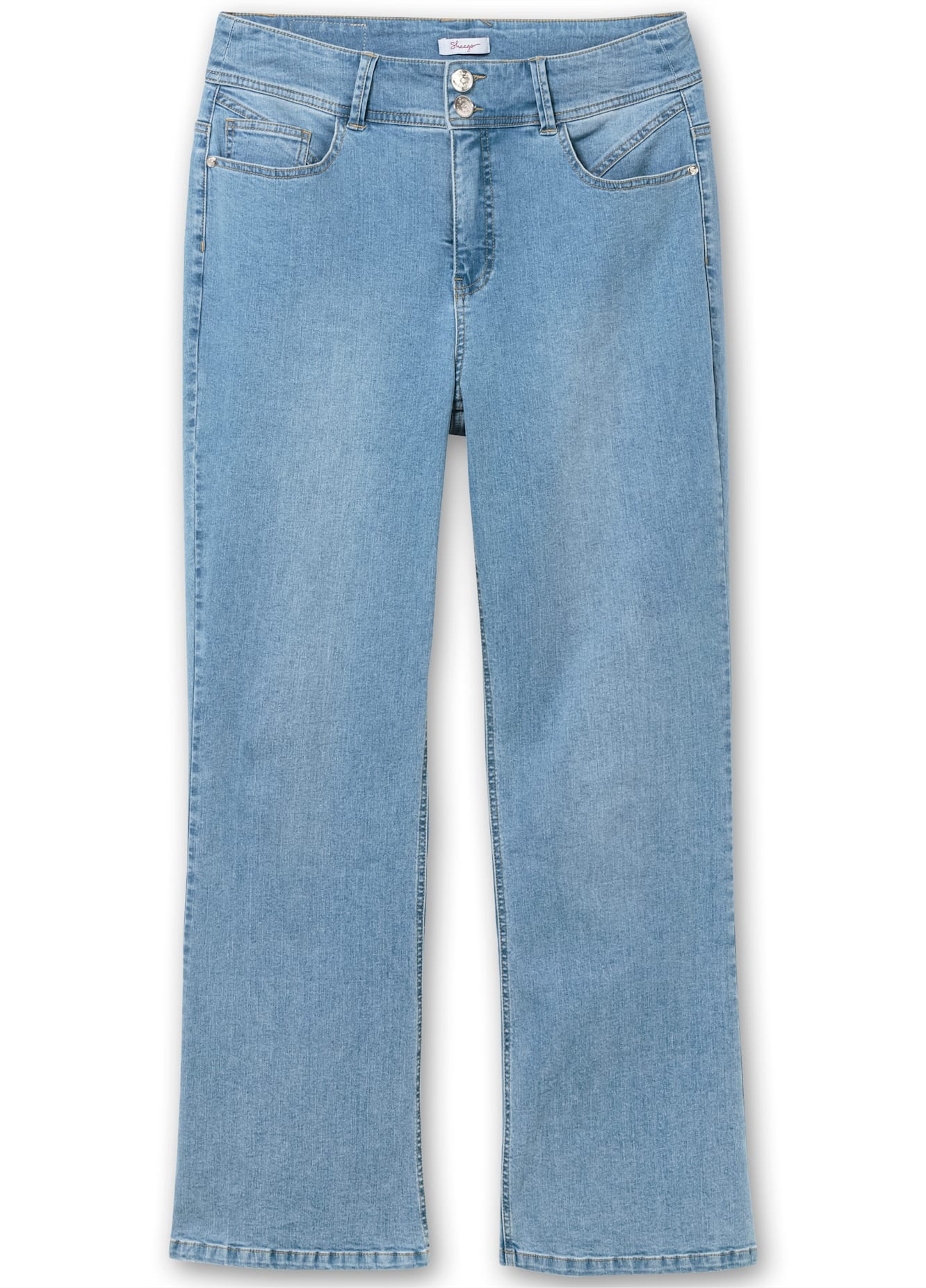 Sheego Bootcut-Jeans, (1 tlg.)