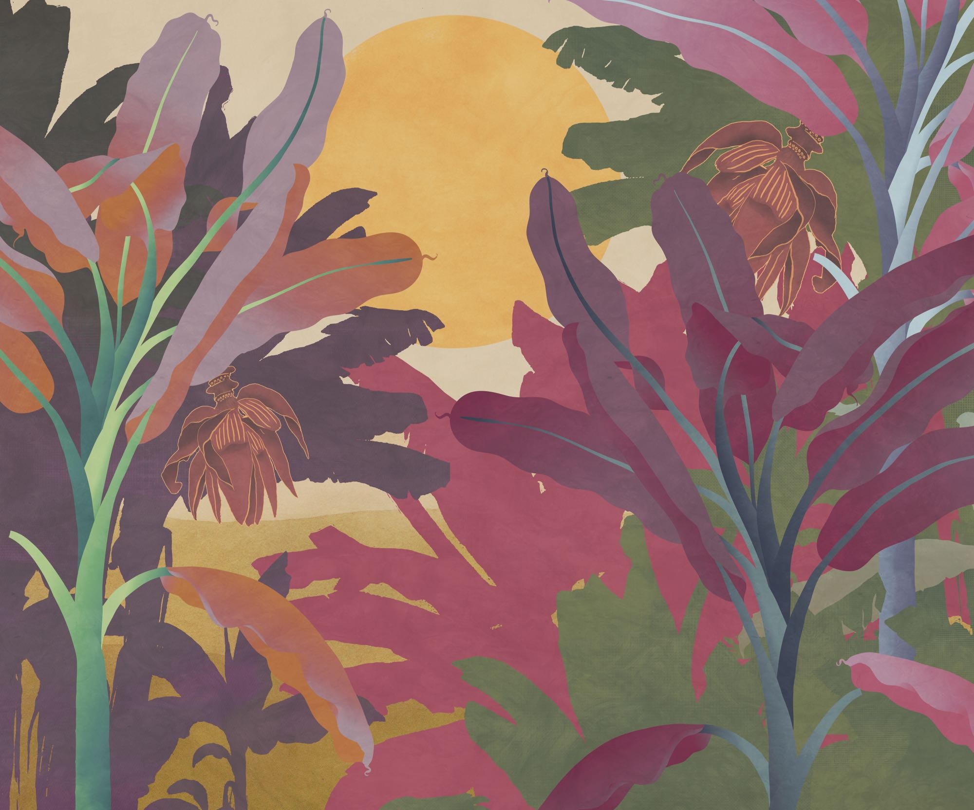 Komar Fototapete »Vlies Fototapete - Vida Loca - Grösse 300 x 250 cm« Motiv | bedruckt glatt