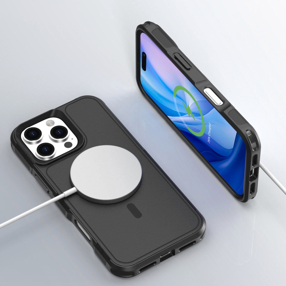 4smarts Handyhülle »Defend Case für Apple iPhone 16 Pro«, Backcover, Schutzhülle, Handyschutzhülle, Case, Schutzcase, stossfest