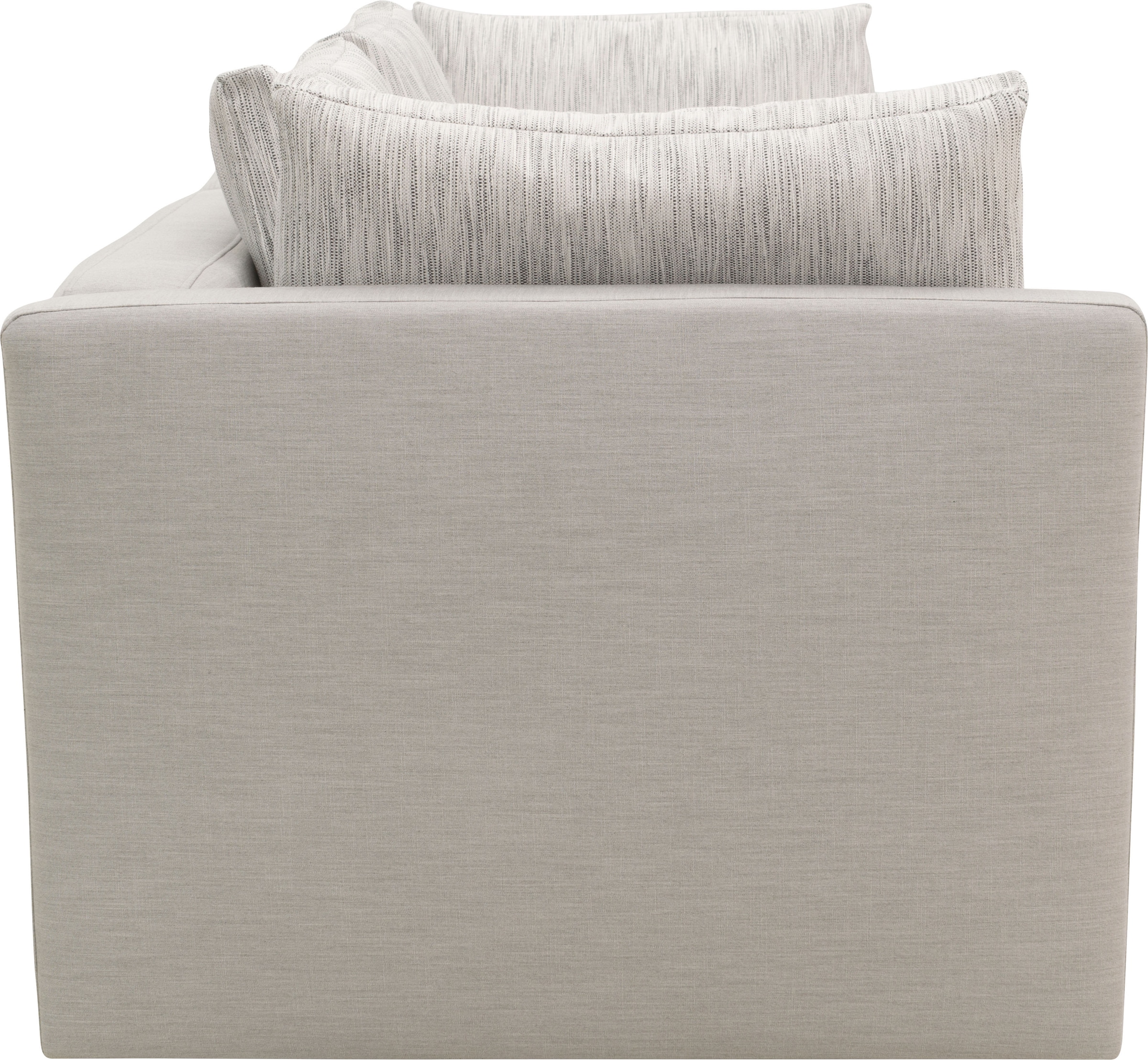 DOMO collection 2-Sitzer »Solskin, individuell erweiterbar/kombinierbar« mit losen Kissen. Rücken- und Seitenteile als Stecksystem.