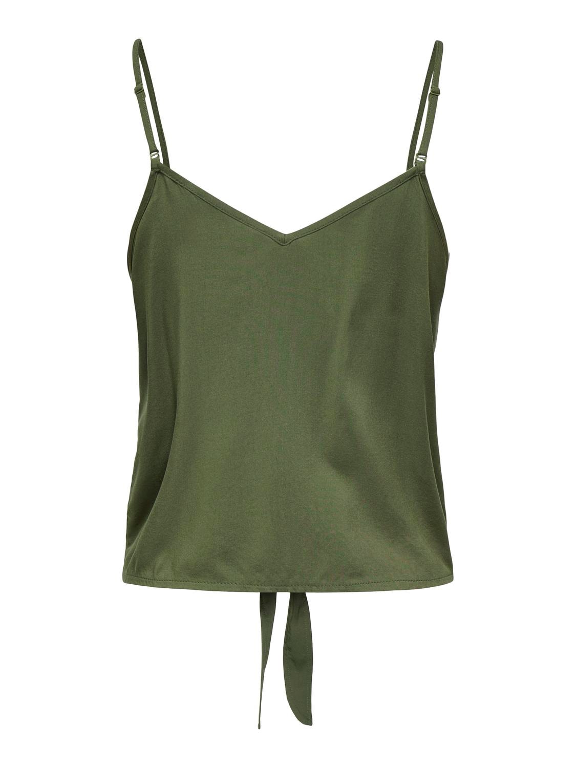 ONLY Spaghettitop »ONLNOVA LIFE VIS KNOT SINGLET SOLID«