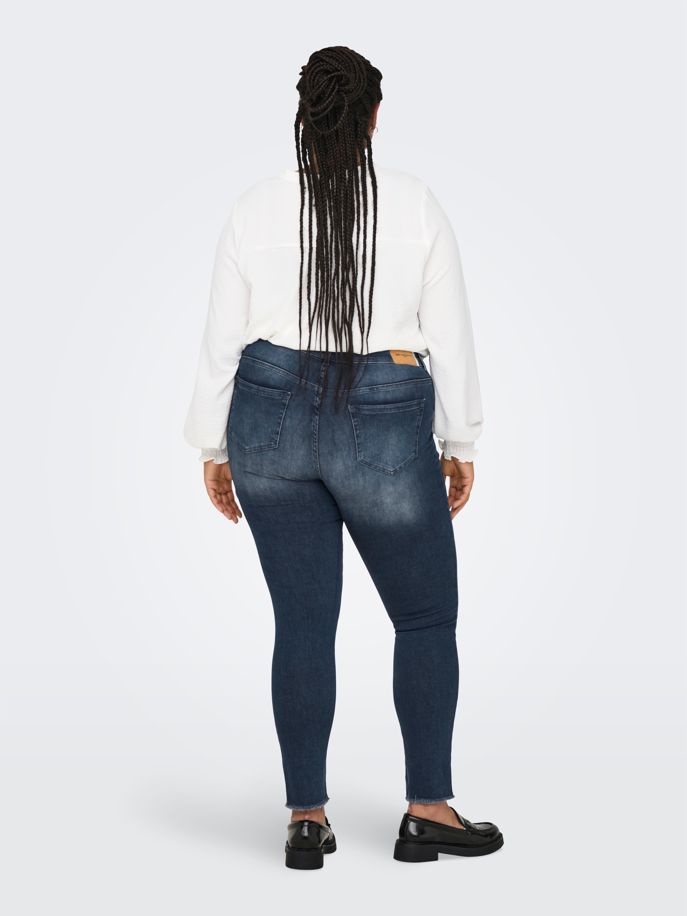 ONLY CARMAKOMA Skinny-fit-Jeans »CARWILLY REG SK ANK RW REA422 NOOS«