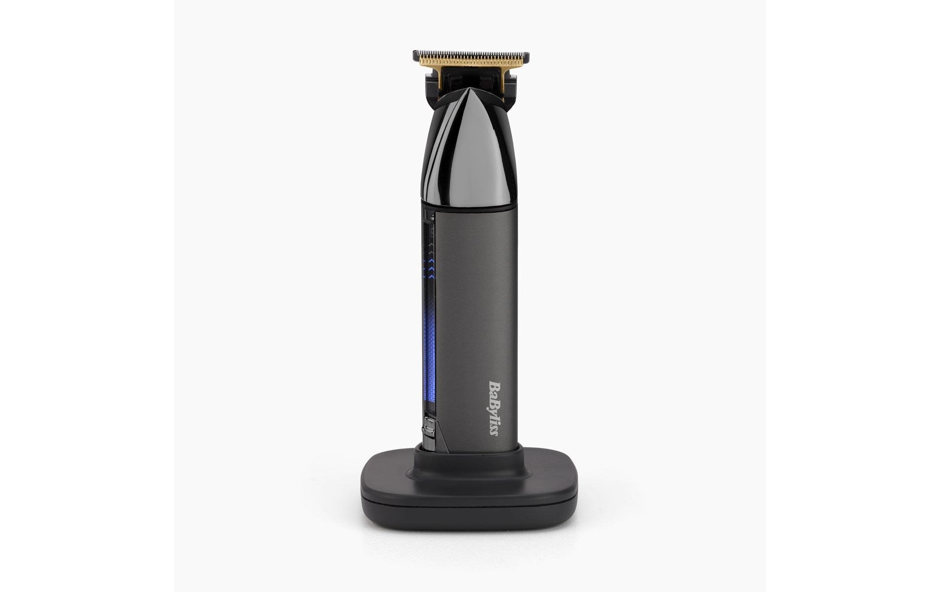 Image of BaByliss Bartschneider "BaByliss Super-X Metal Barttrimmer, Bartschneider, wasserdicht, T996E" 2 Aufsätze Japanischer Stahl, 2 Kammaufsätze mit 6 Positionen 1–6mm, kabellos