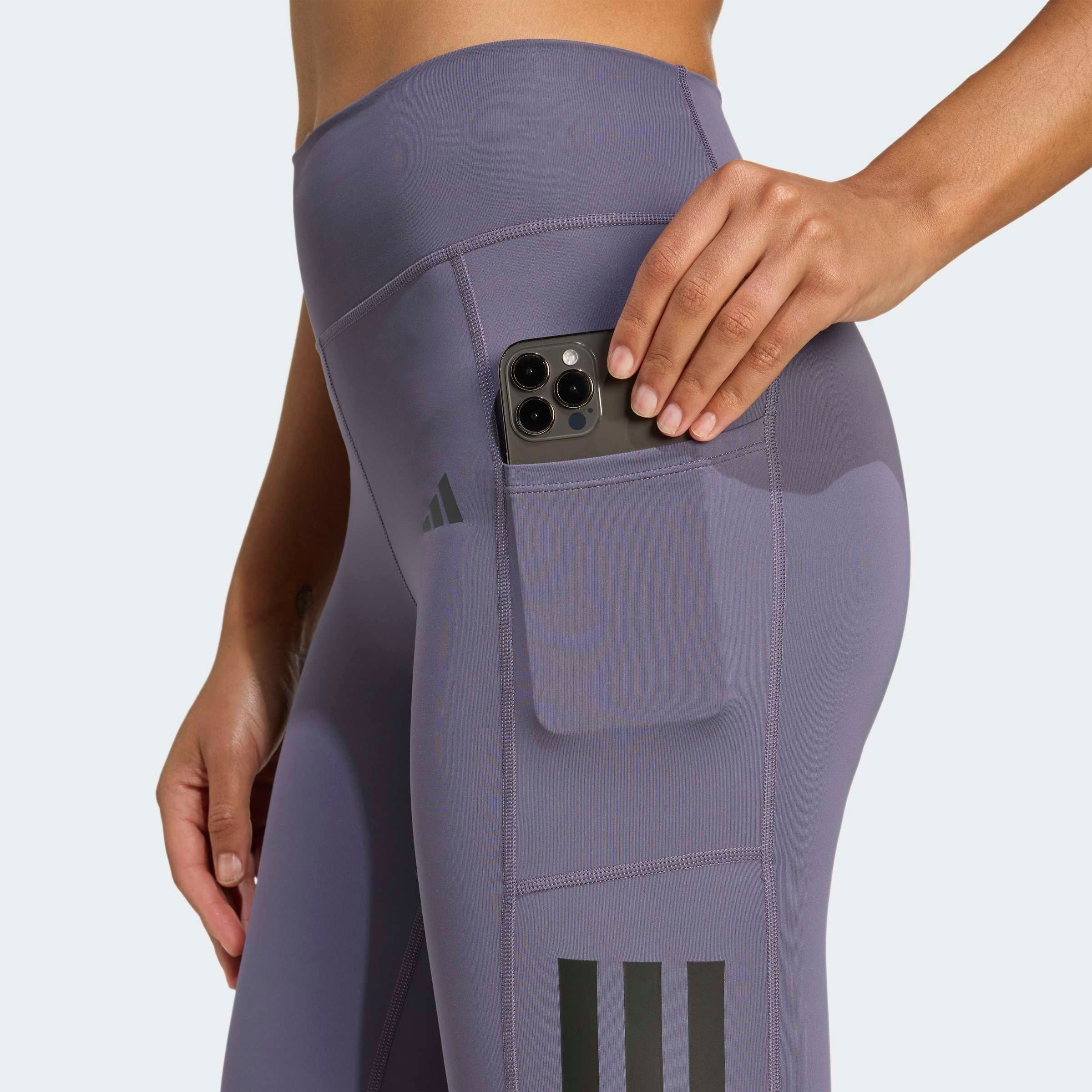 adidas Performance Caleçon d'entraînement »OPTIME 3-STREIFEN FULL LENGTH LEGGINGS«
