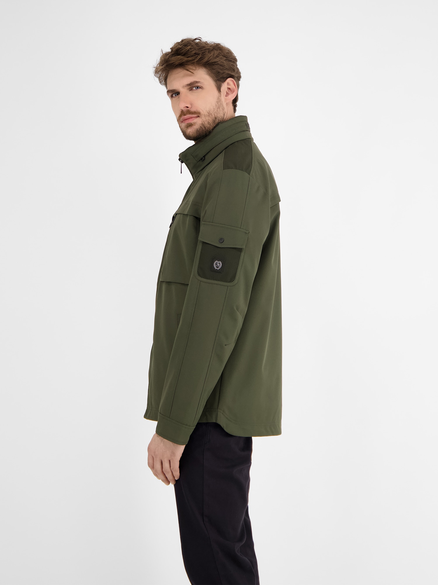 LERROS Veste d'extérieur »Shell-Blouson mit Kapuze« mit Kapuze