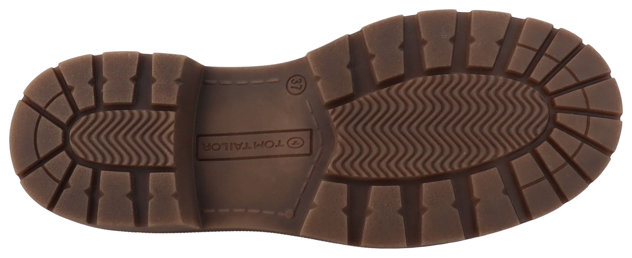 TOM TAILOR Winterboots  Workerboots, Hiking Boot mit Blockabsatz