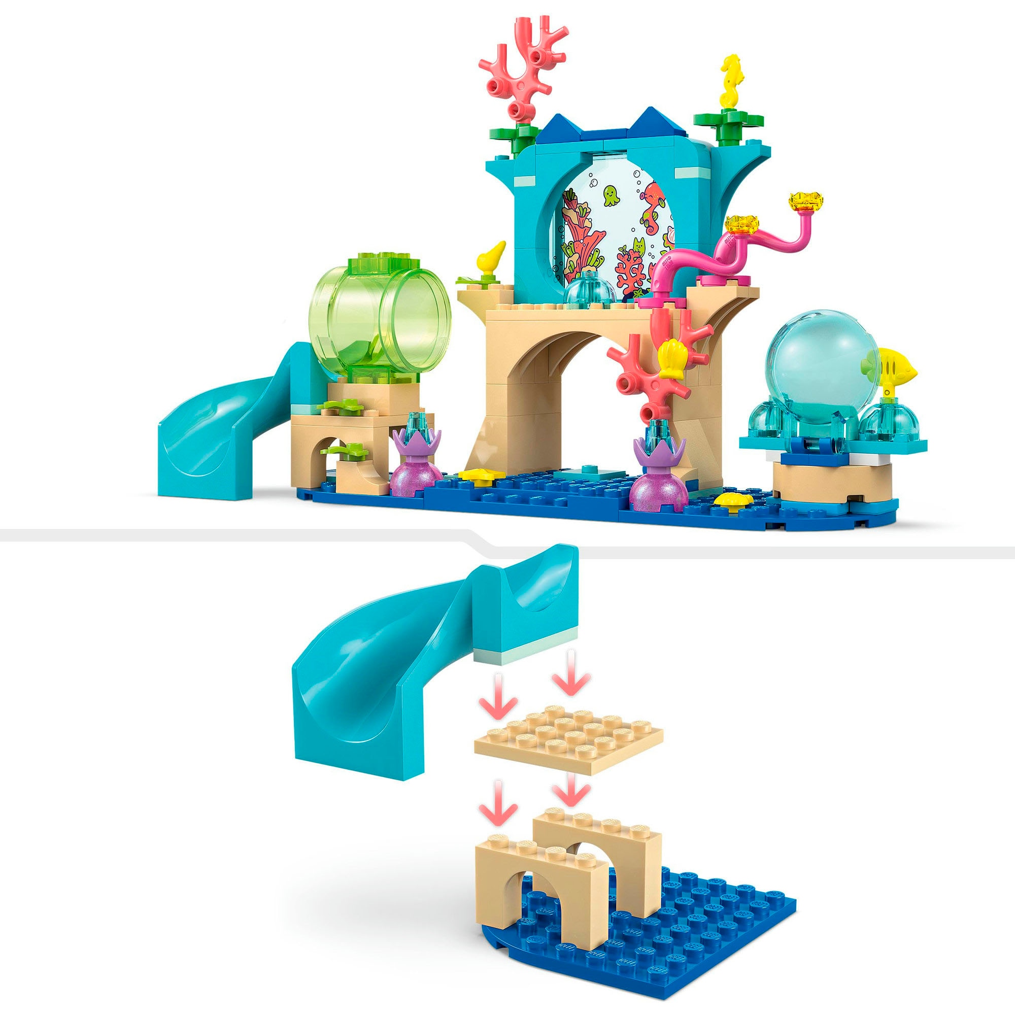 LEGO® Konstruktionsspielsteine »Meerjungfrau Gabbys Aquarium Abenteuer (11204), LEGO Gabby's Dollhouse« Made in Europe