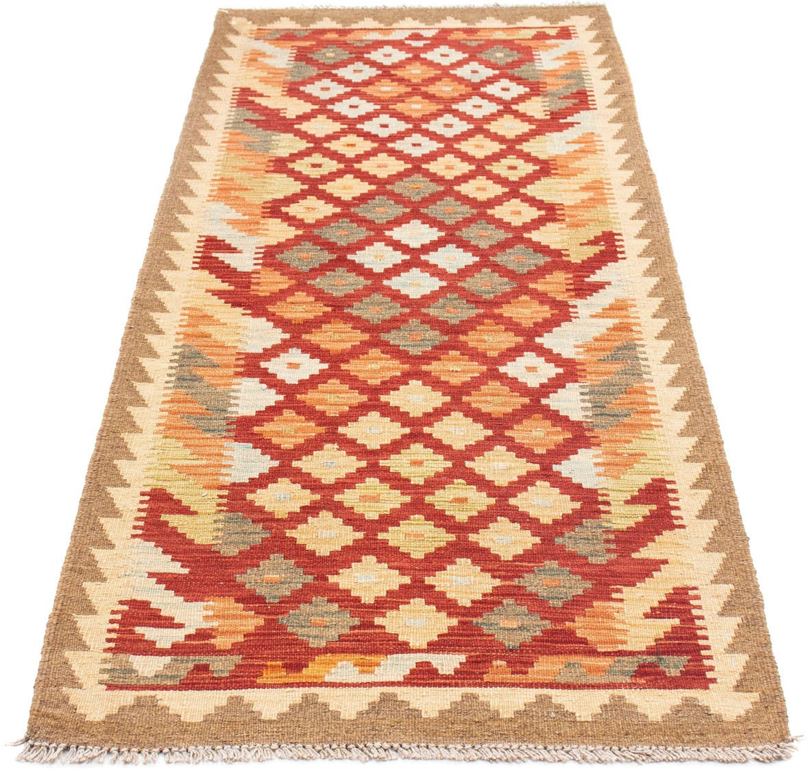 Image of morgenland Läufer »Kelim Medaillon Ruggine 195 x 74 cm«, rechteckig, 0,4 mm Höhe, OrientOptik bei Ackermann Versand Schweiz