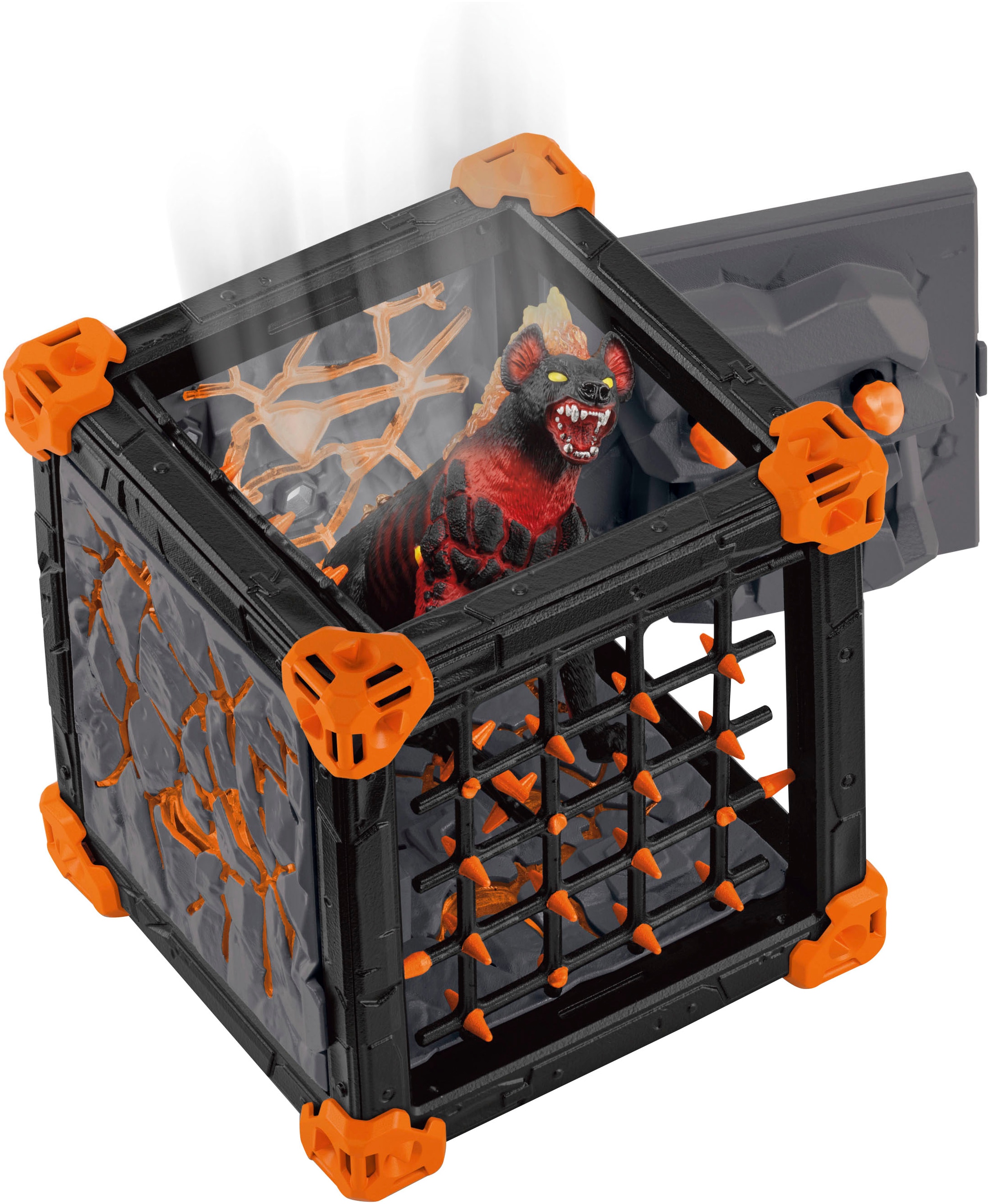 Schleich® Personnage de jeu »ELDRADOR® CREATURES, BattleCave Lavahyäne (42674)«