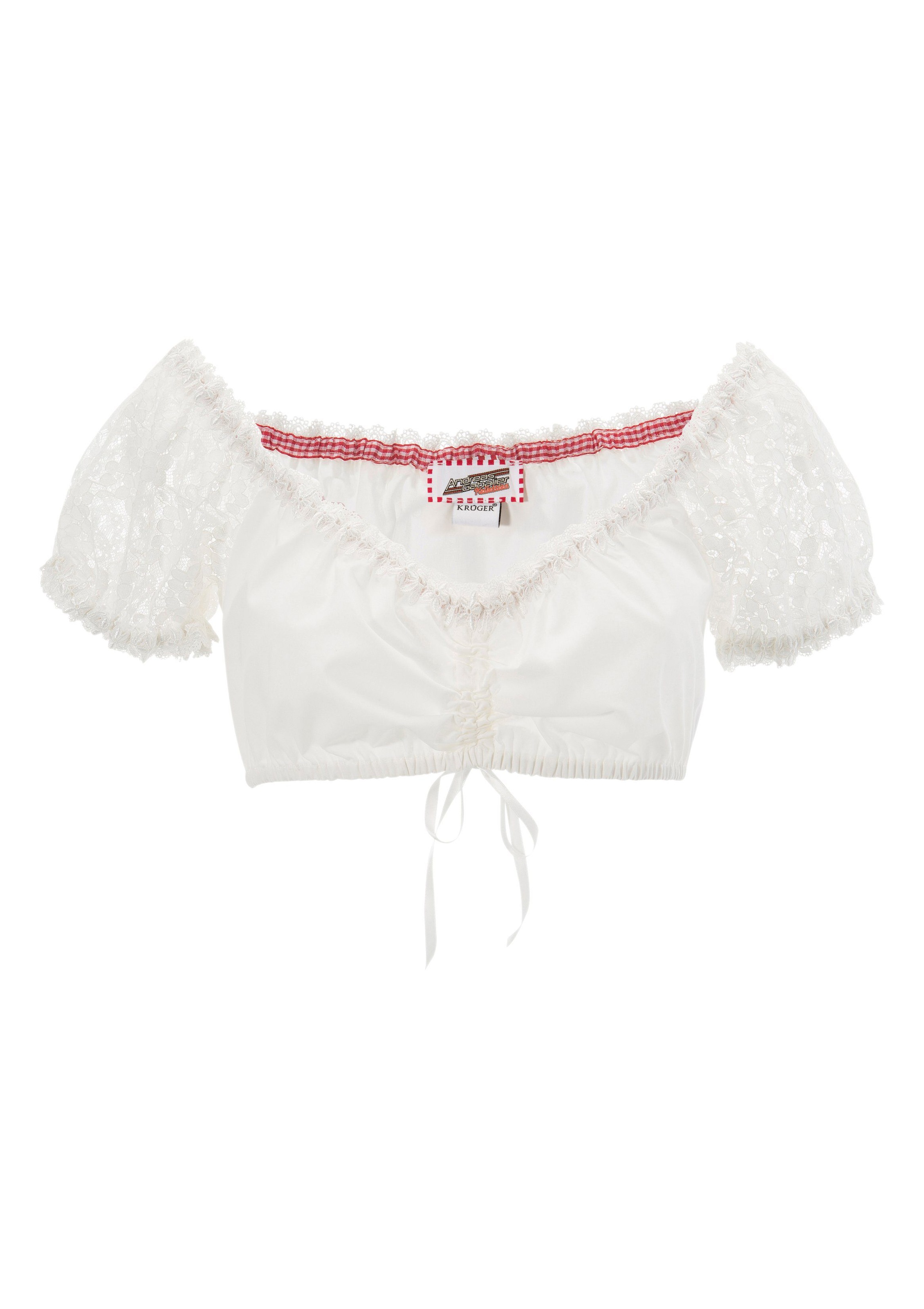 Dirndlbluse im Carmenlook