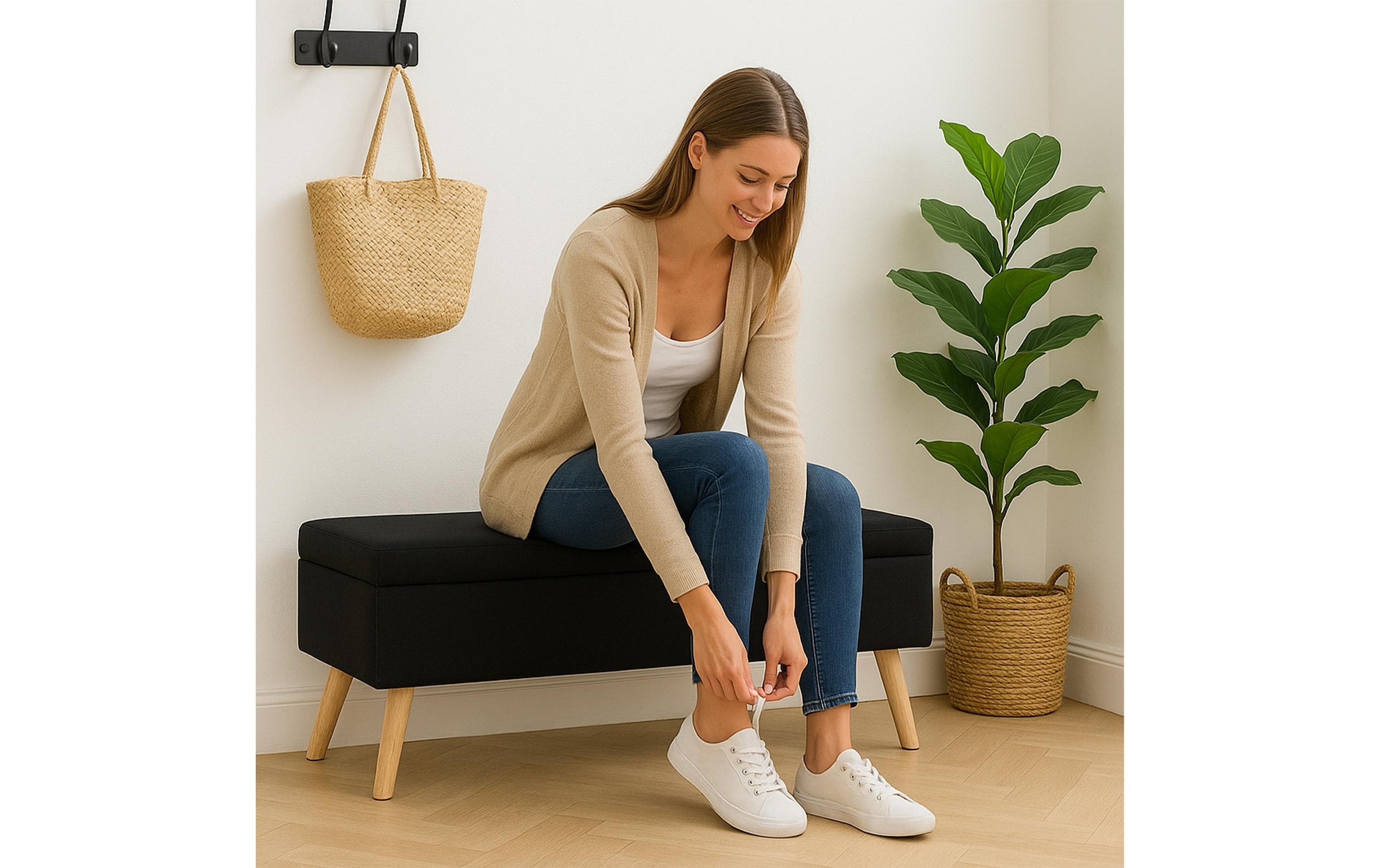 relaxdays Banc »110 x 40 cm«