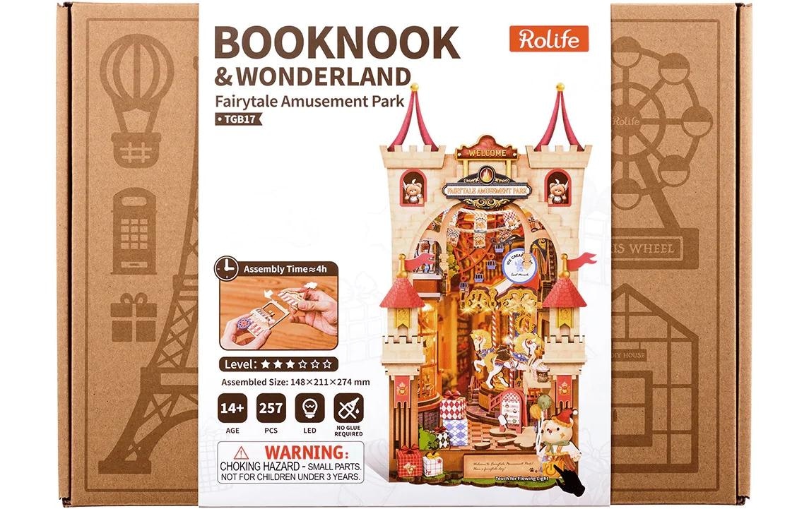   Modellbausatz »Rolife Fairytale Amusement Park Bücherregal-Einsatz« 257 Stk. tlg.