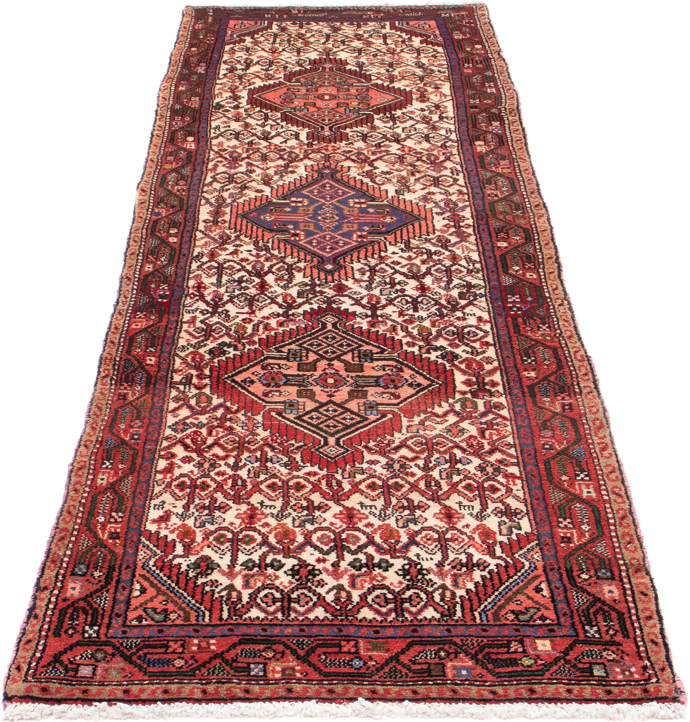 Image of morgenland Orientteppich »Perser - Nomadic - 260 x 76 cm - braun«, rechteckig, 10 mm Höhe, Wohnzimmer, Handgeknüpft, Einzelstück mit Zertifikat bei Ackermann Versand Schweiz
