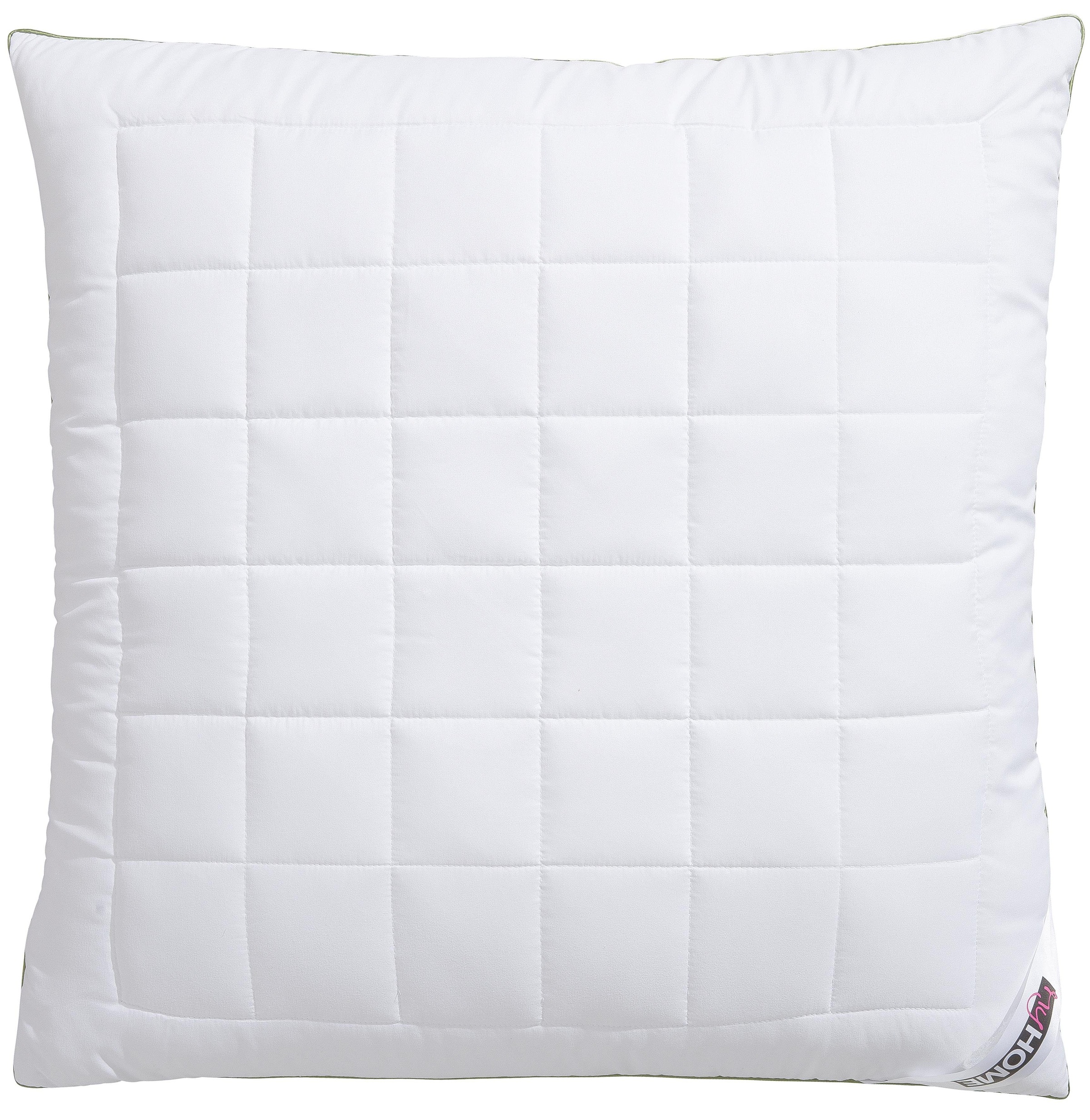 Image of my home Microfaserkissen »Greenie«, (1 St.), Bezug mit Greenfirst - natürlicher Schutz gegen Hausstaubmilben bei Ackermann Versand Schweiz