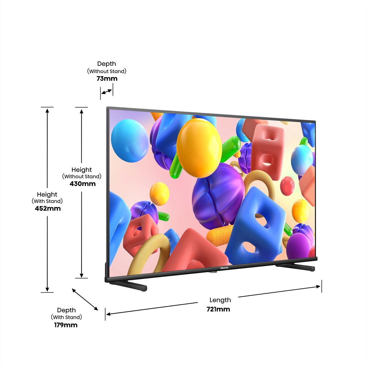 Hisense QLED-Fernseher »32A5NQ«, FHD