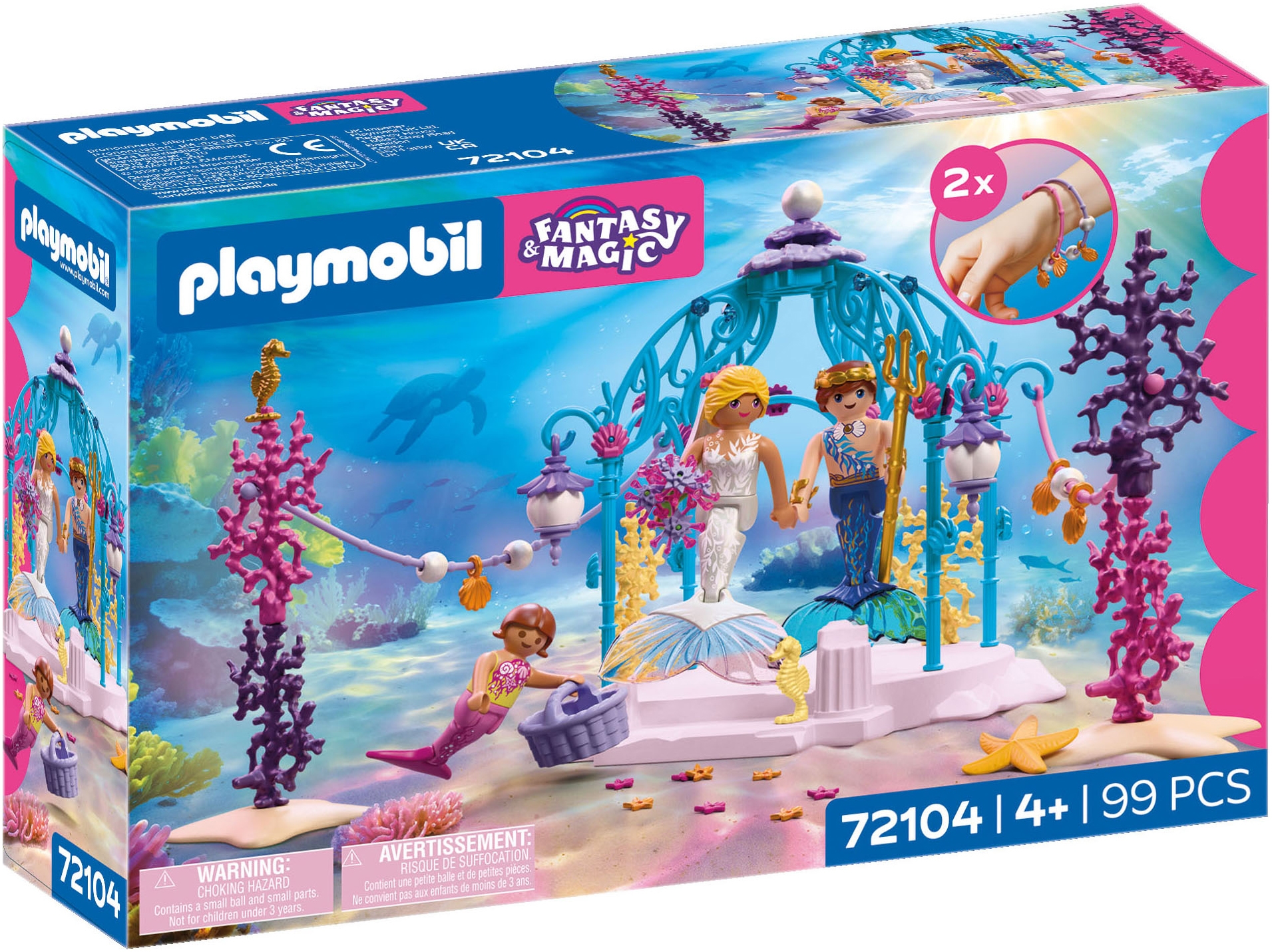 Playmobil® Jeu de construction »Unterwasserhochzeit (72104), Fantasy & Magic« Made in Europe