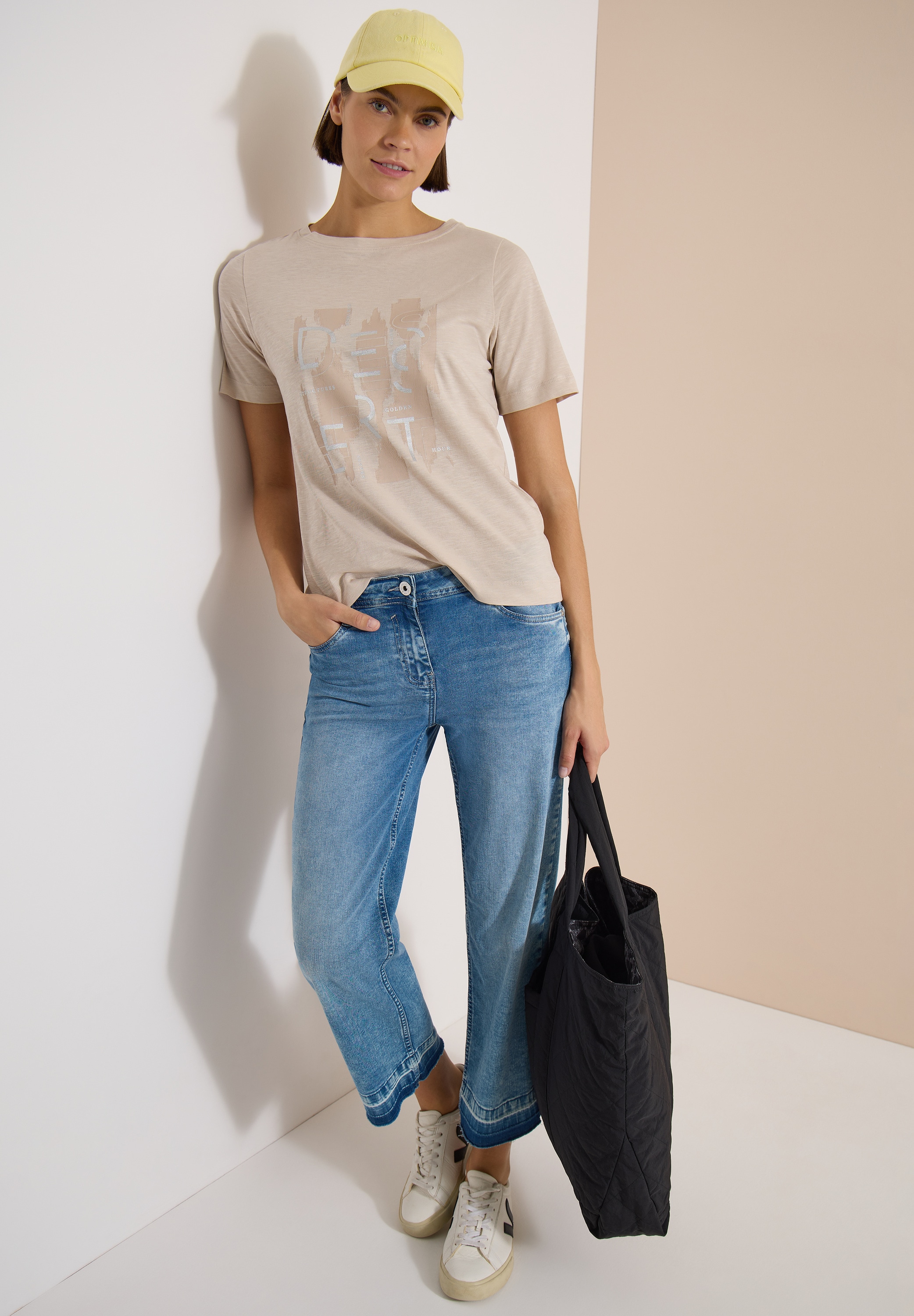 Cecil T-shirt à manches courtes T-shirt d'été avec imprimé