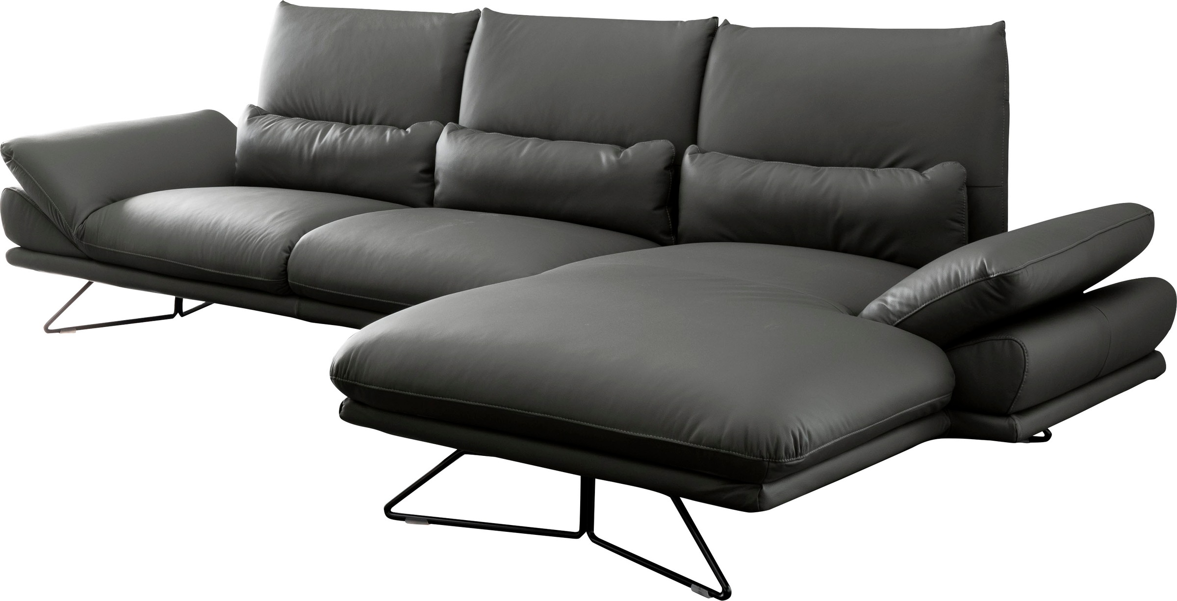 Image of designwerk Ecksofa »Constellation«, in schwebender Optik, Récamiere links oder rechts bestellbar bei Ackermann Versand Schweiz