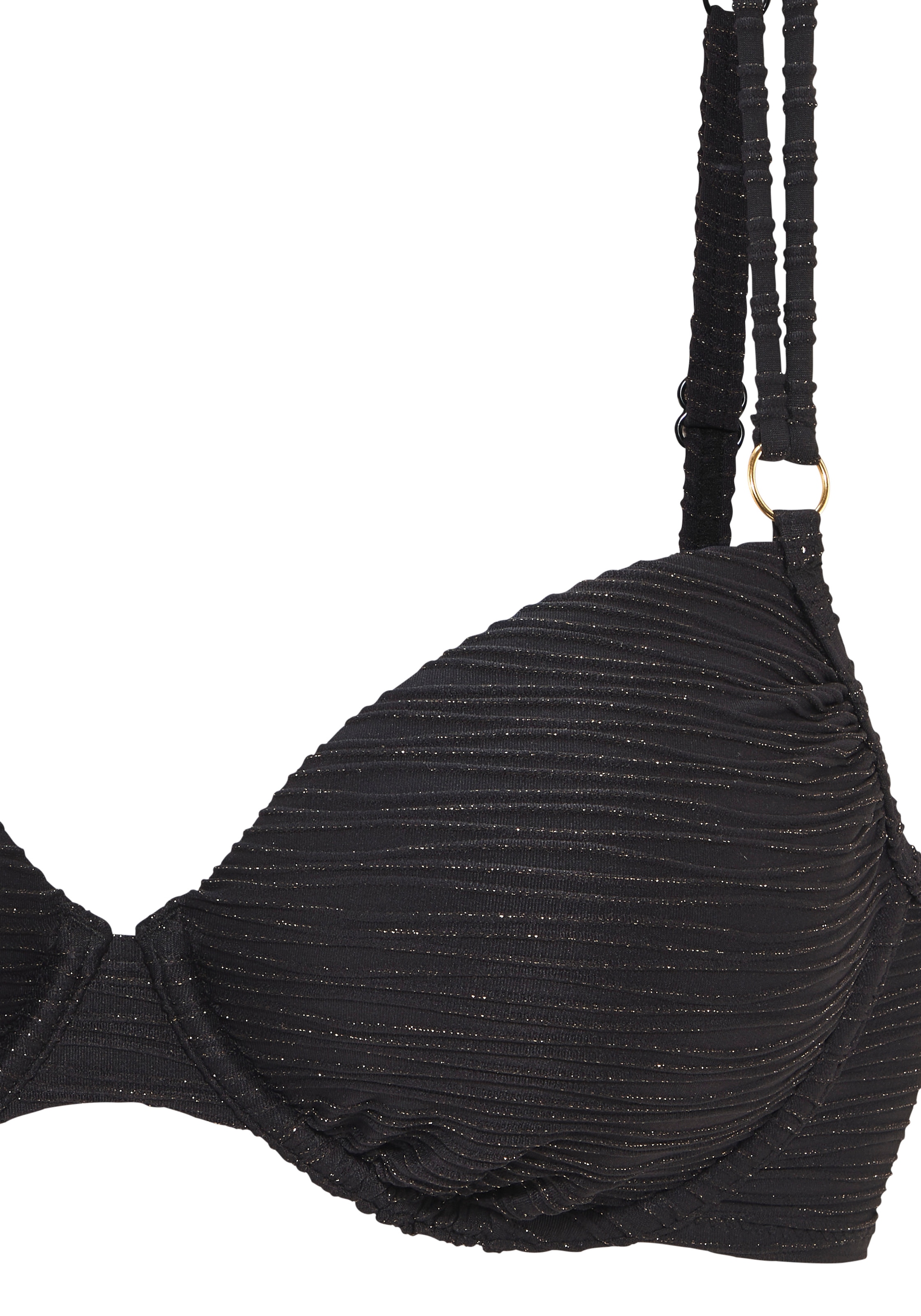 LASCANA Bügel-Bikini 0 Stk. Glitzernde Strukturware