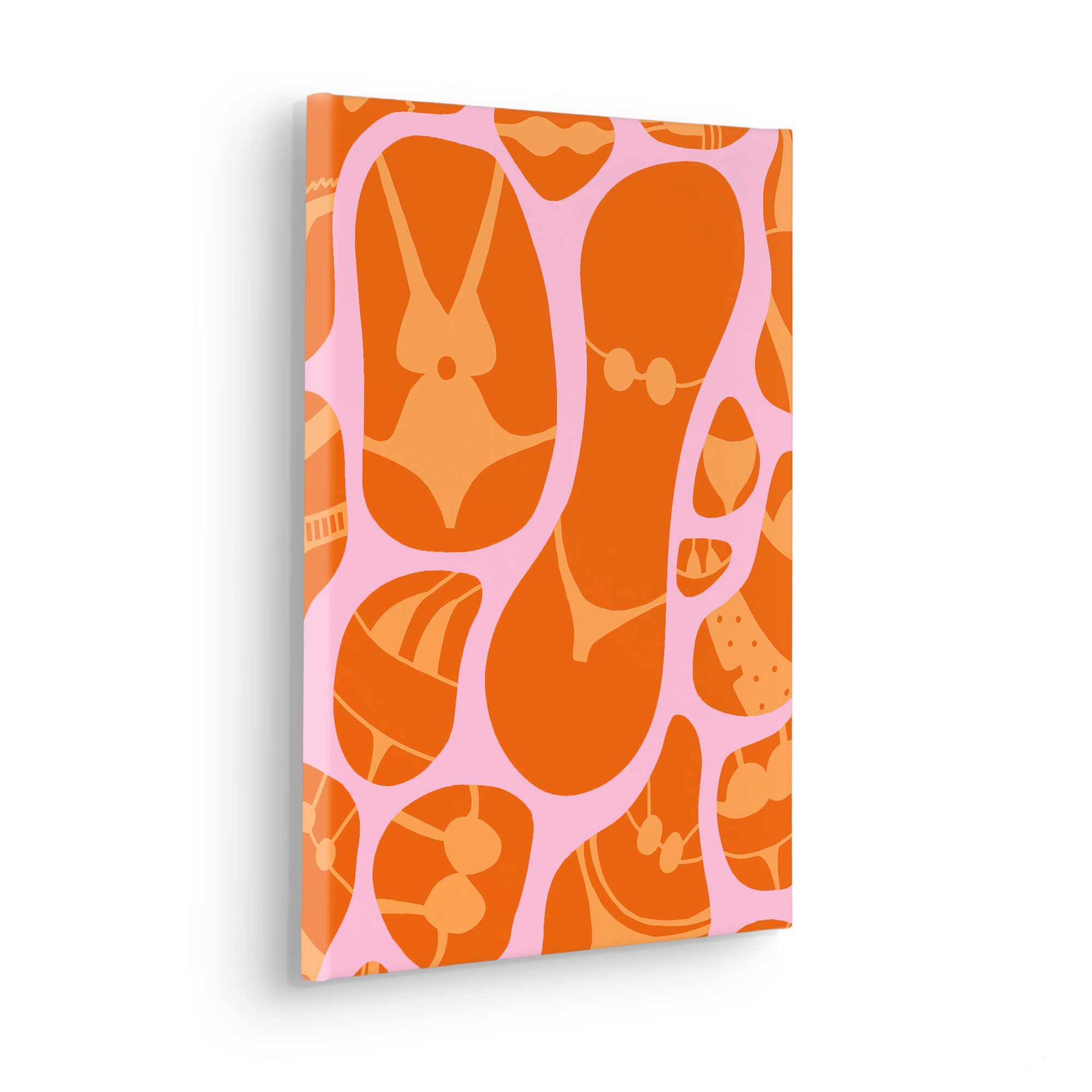 Image of Komar Leinwandbild "Bikinis - Grösse 30 x 40 cm" Natur 1 Stk. tlg. Keilrahmenbild mi Echtholzrahmen