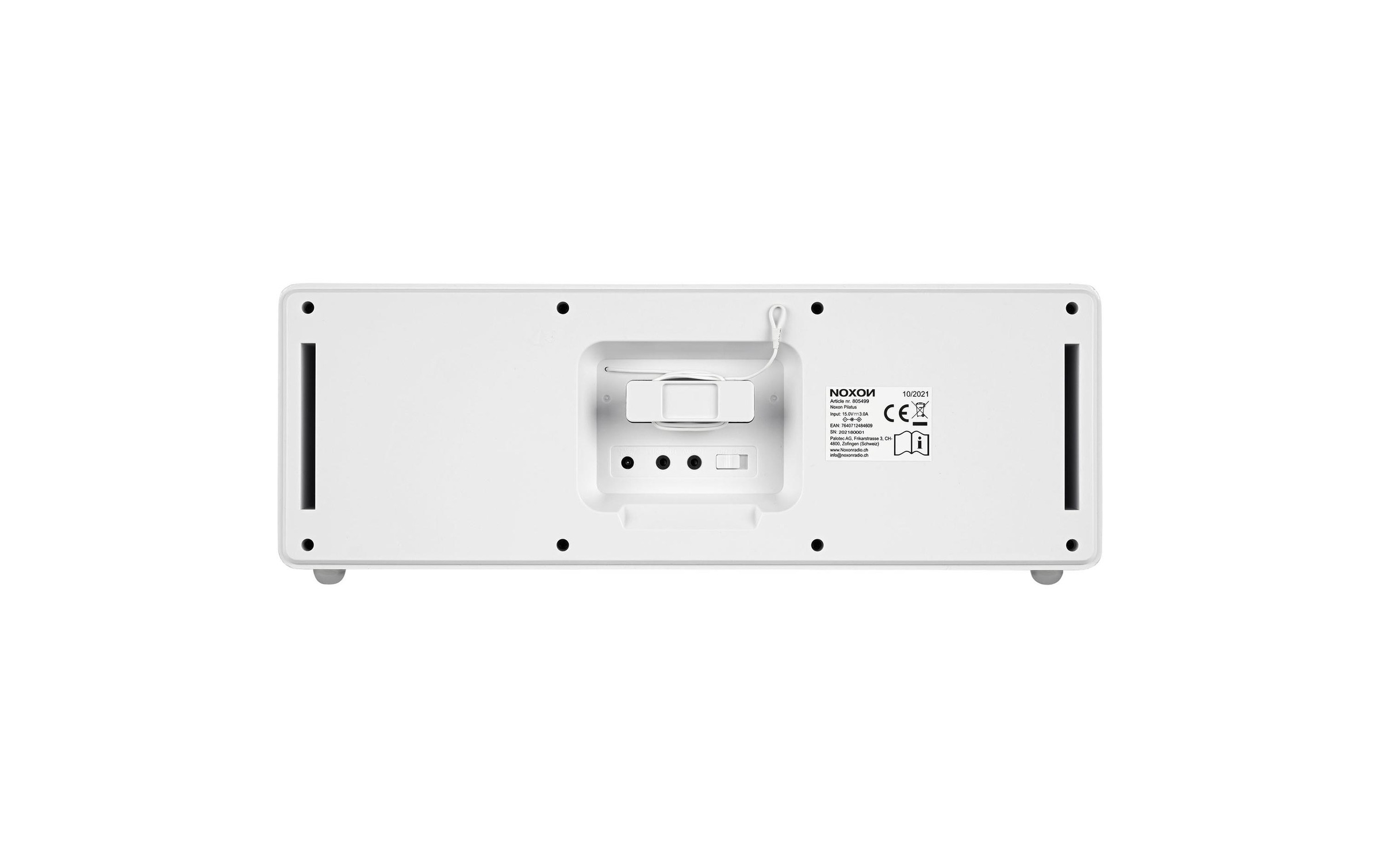Noxon Digitalradio (DAB+) »Radio Pilatus – Weiss«, (Bluetooth Digitalradio (DAB+)-FM-Tuner-Internetradio)