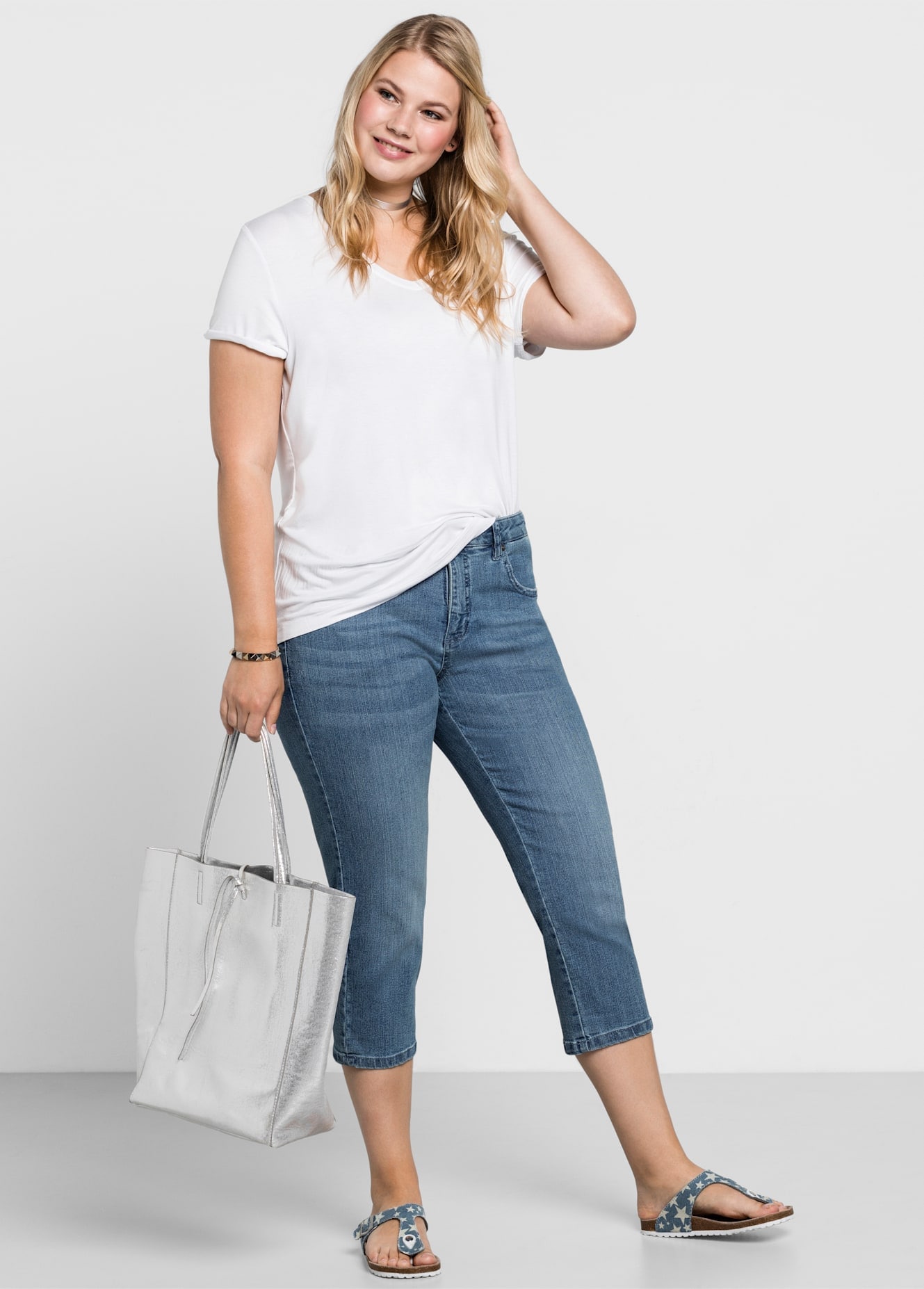 Sheego 5-Pocket-Jeans, (1 tlg.)