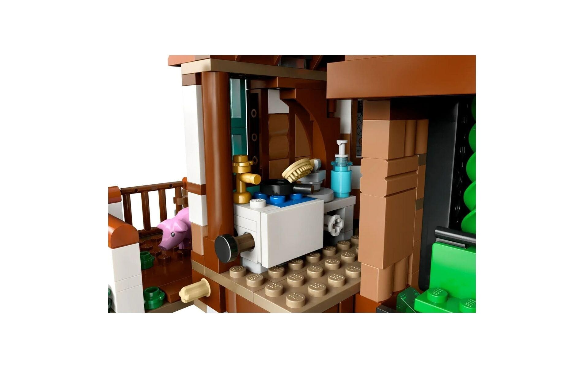 LEGO® Pions de construction »Harry Potter Der Fuchsbau – Sammleredition 76437« Ausstellungs‑Version des Weasley‑Hauses