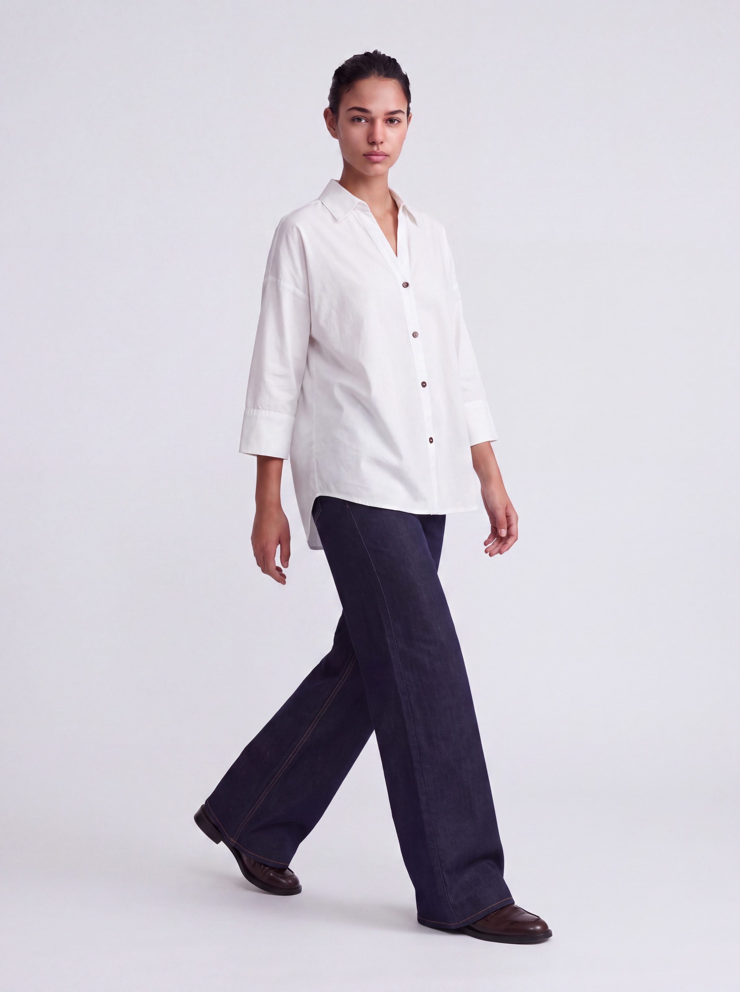ONLY High-waist-Jeans »ONLMADISON BLUSH HW WIDE DNM REA024 NOOS«