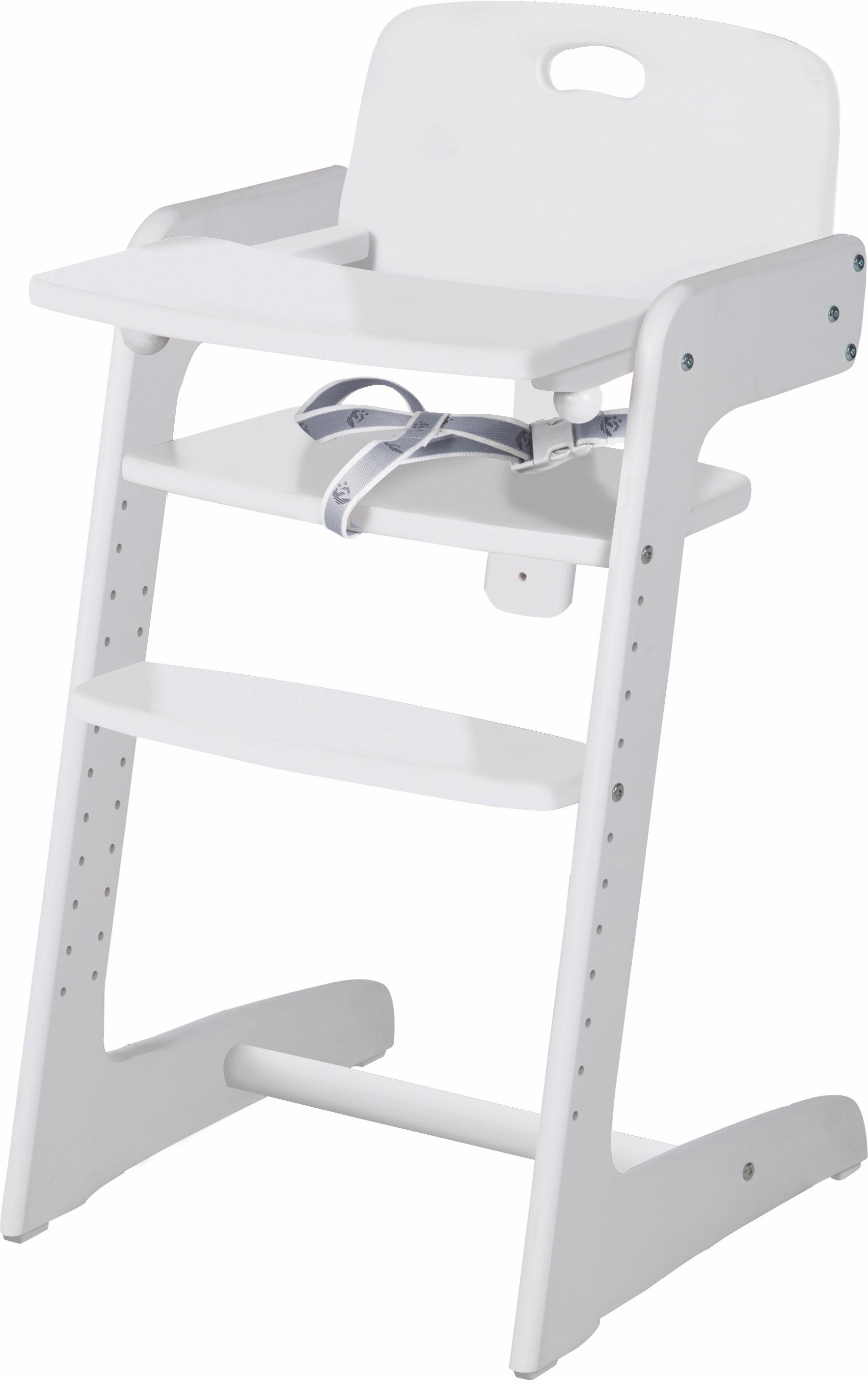 Image of roba® Hochstuhl »Treppenhochstuhl, Kid Up, weiss«, aus Holz bei Ackermann Versand Schweiz