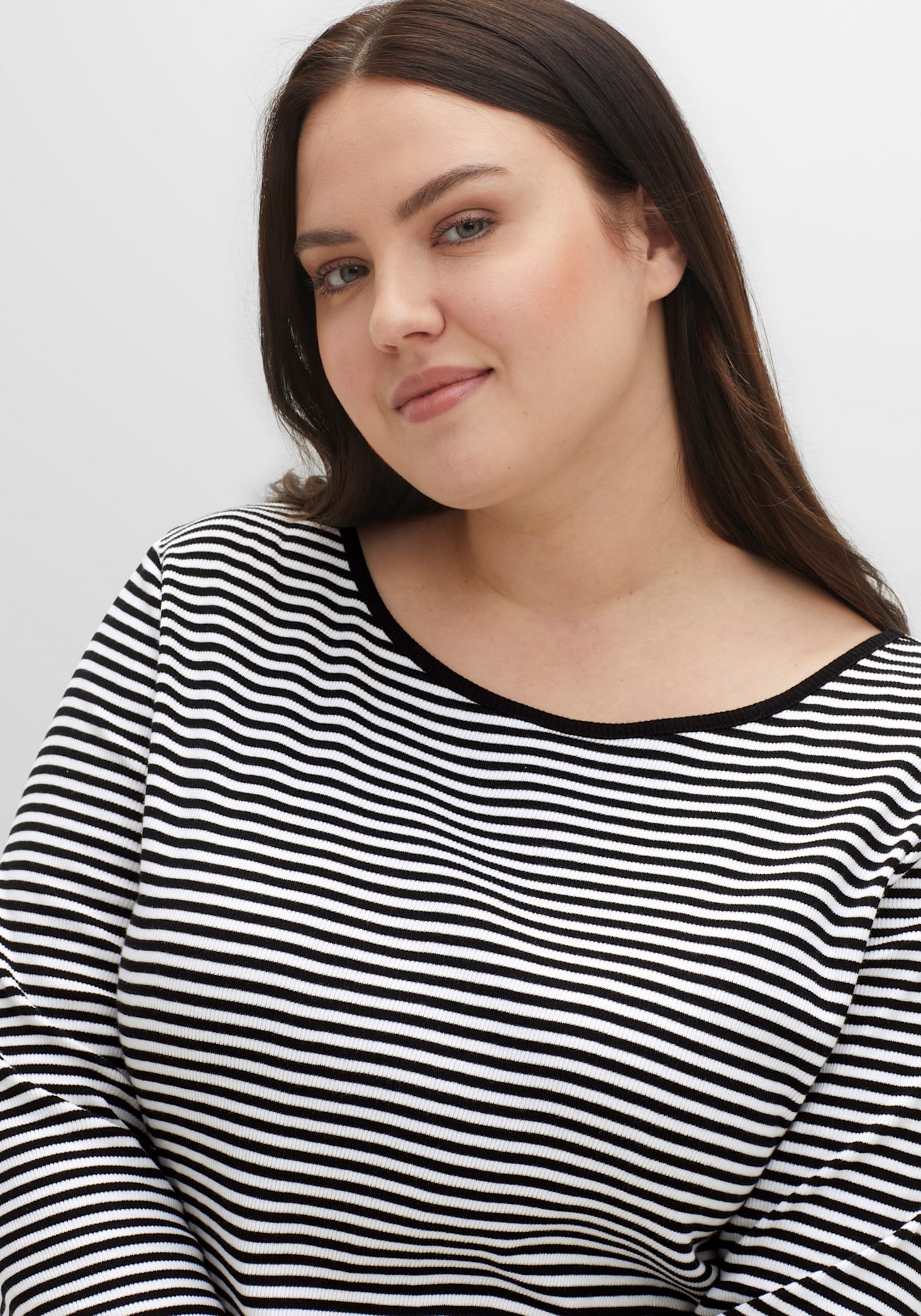Sheego 3/4-Arm-Shirt »3/4-Arm-Shirt«, (1 tlg.)