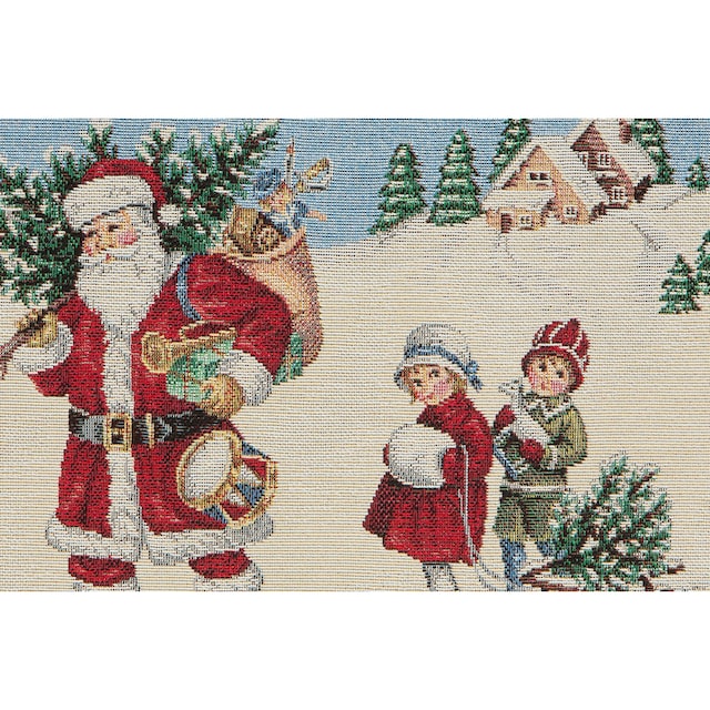 HOSSNER - HOMECOLLECTION Tischläufer »Kinder, Weihnachtsdeko, Weihnachten«,  (1 St.), Weihnachten günstig kaufen