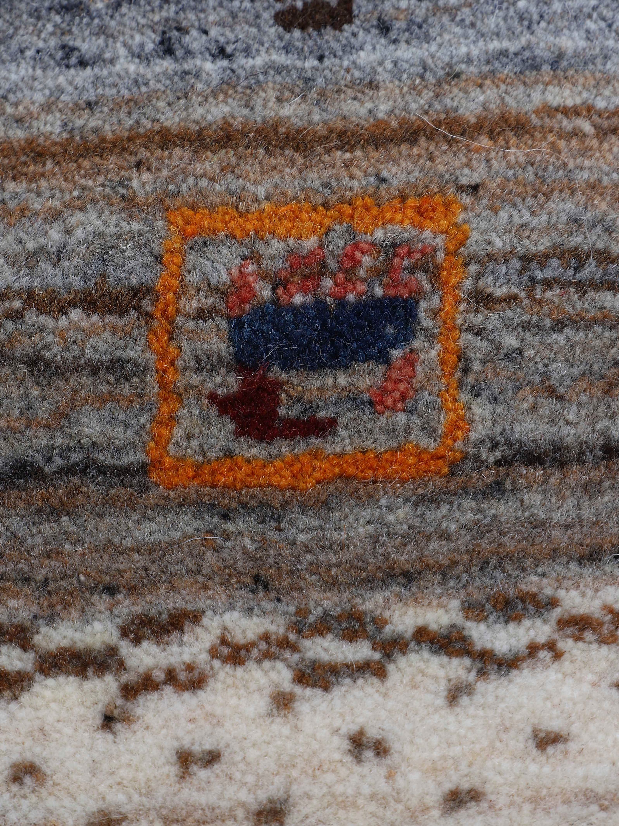 carpetfine Wollteppich »Gabbeh Vida«, rechteckig, 15 mm Höhe, reine Wolle, weicher Flor, auch als Läufer erhältlich