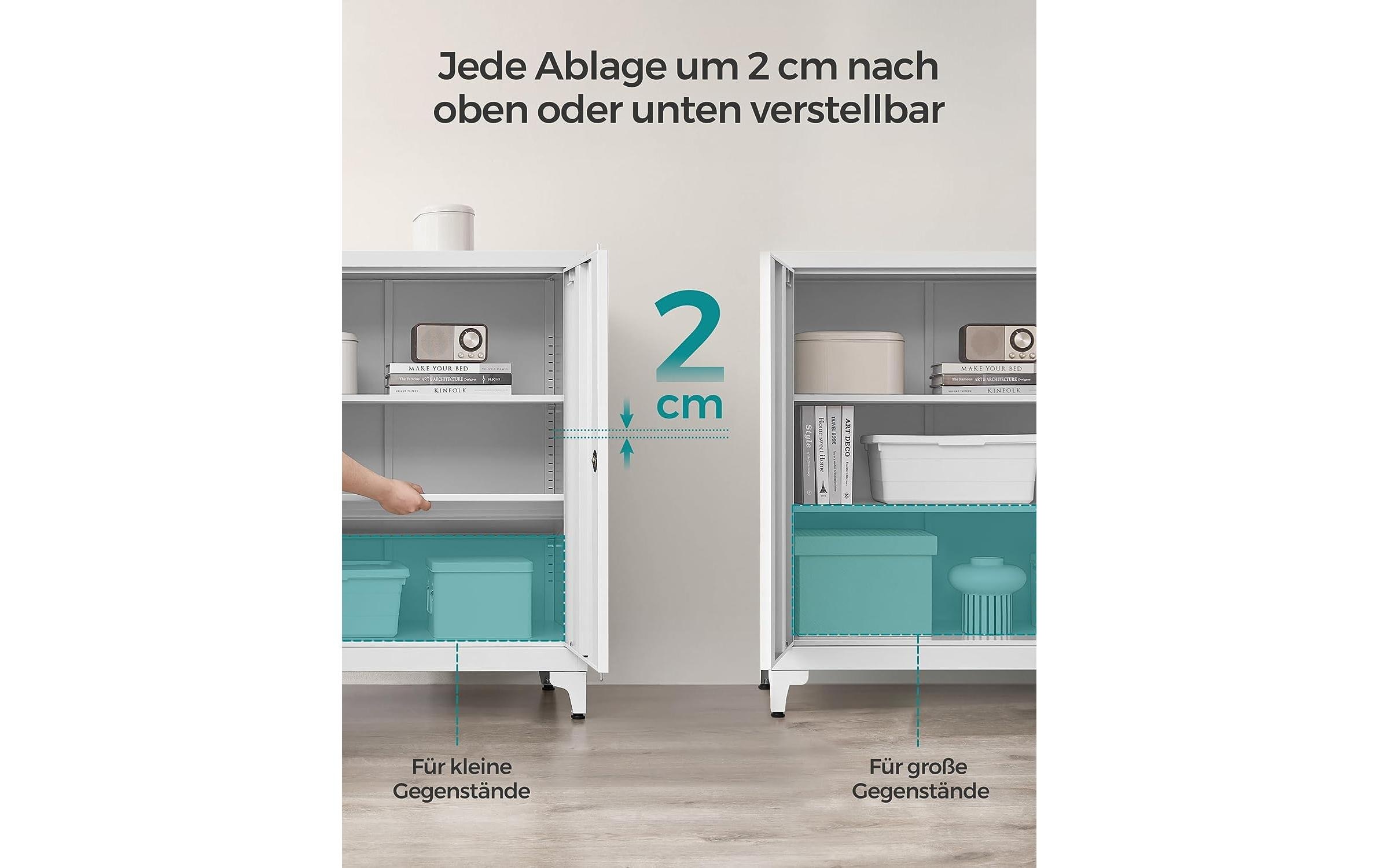 SONGMICS Mehrzweckschrank »40 x 80 x 90 cm«