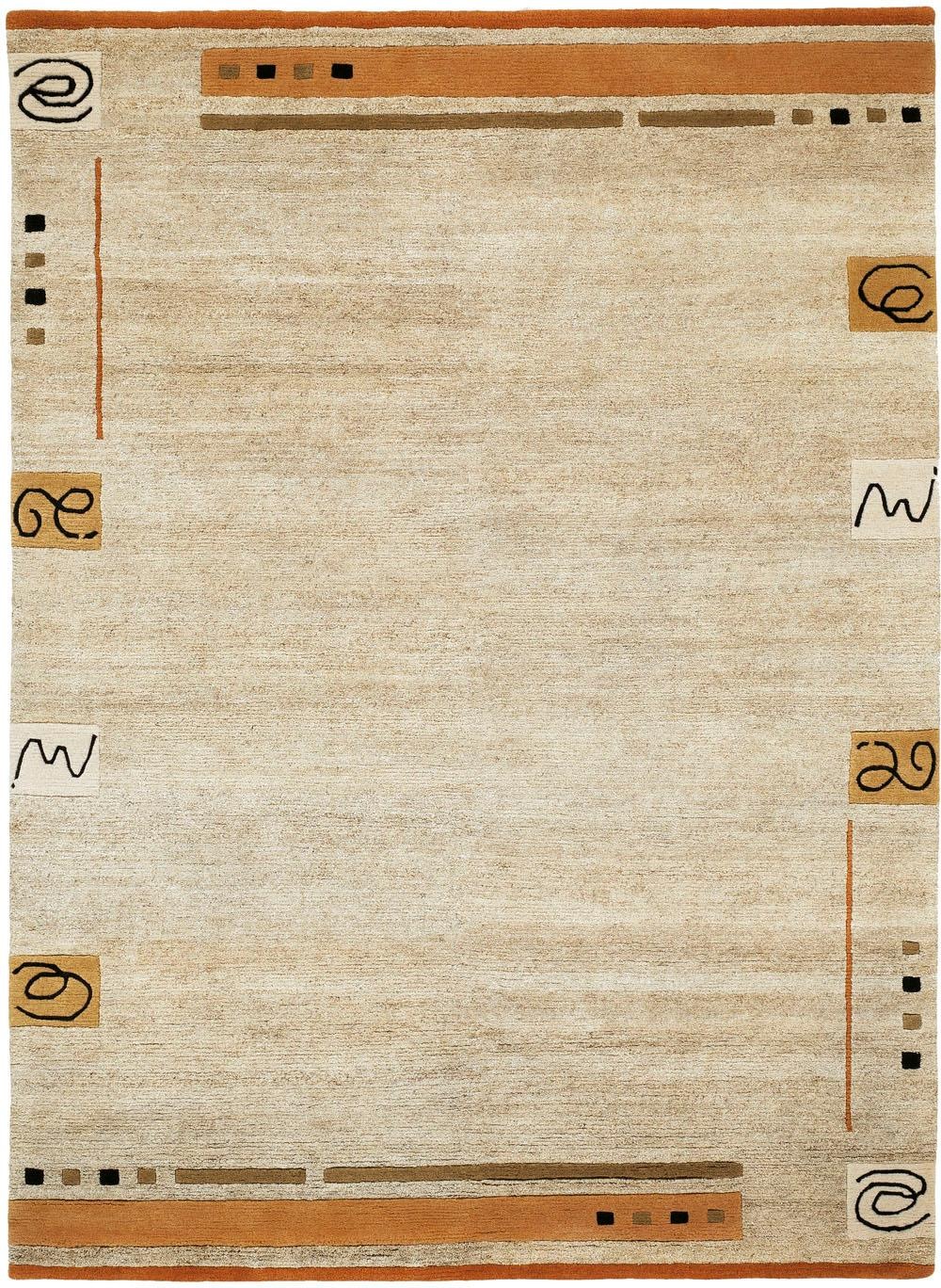 Image of OCI DIE TEPPICHMARKE Wollteppich »Davina Malpi«, rechteckig, 20 mm Höhe, reine Wolle, handgeknüpft, Wohnzimmer bei Ackermann Versand Schweiz