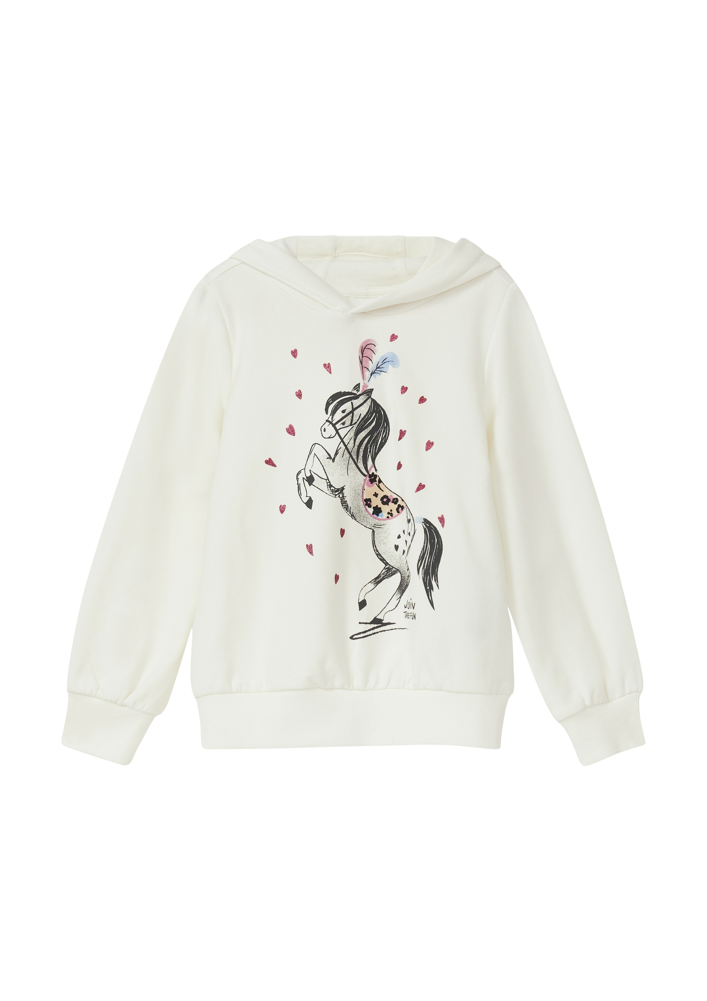 Image of s.Oliver Junior Kapuzensweatshirt, mit kuschliger Innenseite