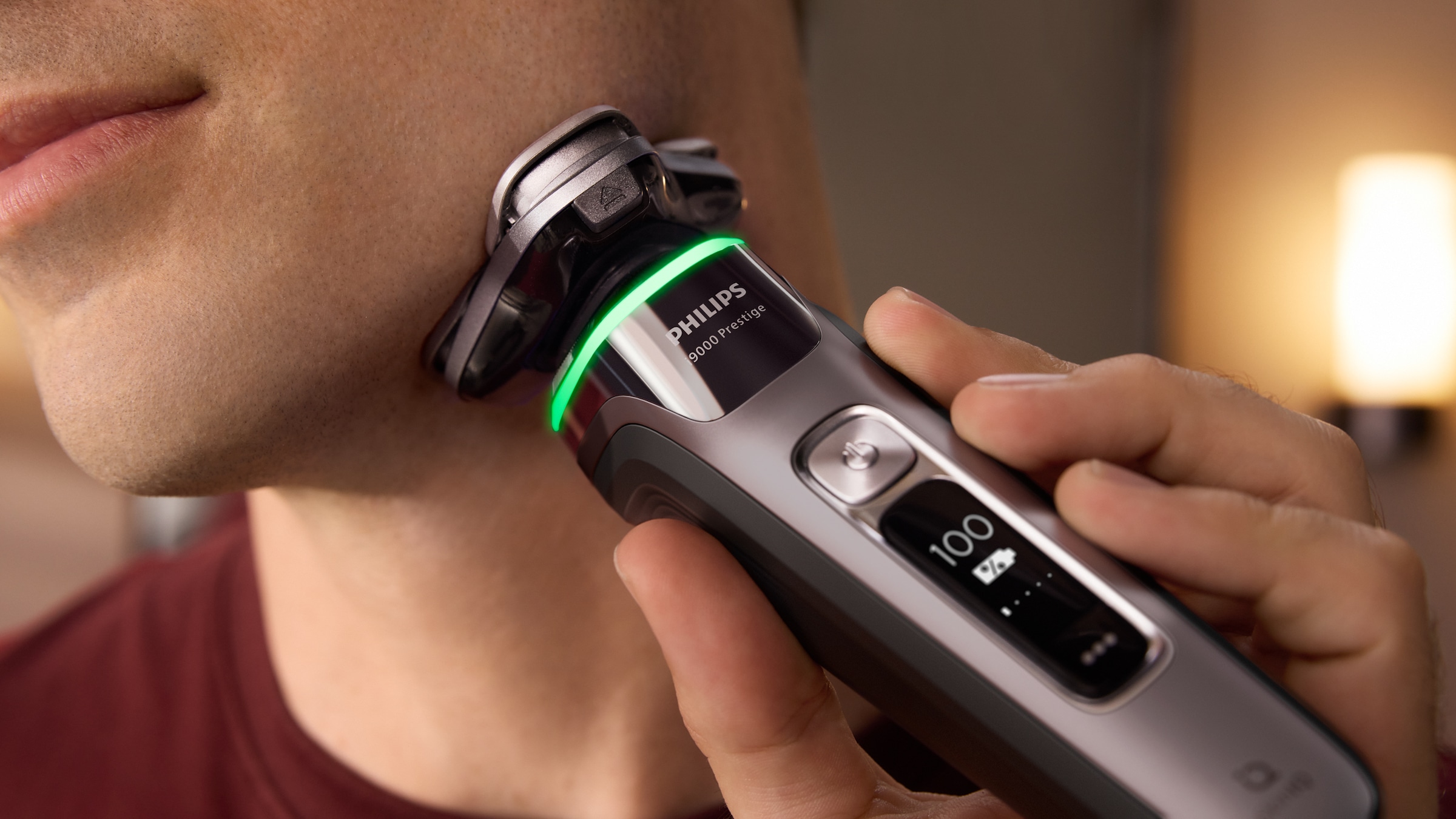 Philips Elektrorasierer »Series i9000 Prestige XP9202/10« integrierter Präzisionstrimmer mit SkinIQ Technologie, inkl. Ladestand, Reiseetui