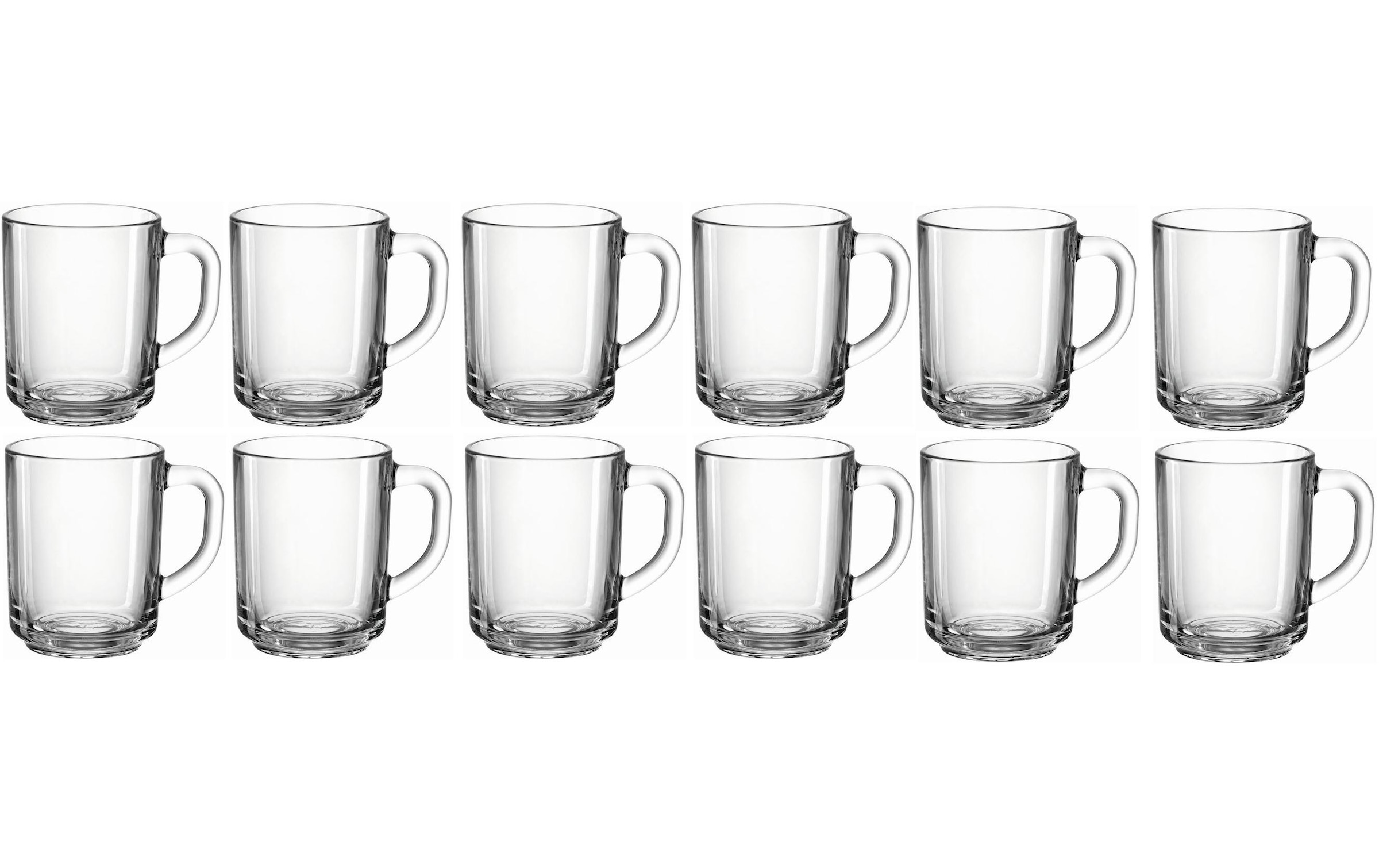 montana-Glas Tasse »Trend 250 ml«, (12 tlg.)