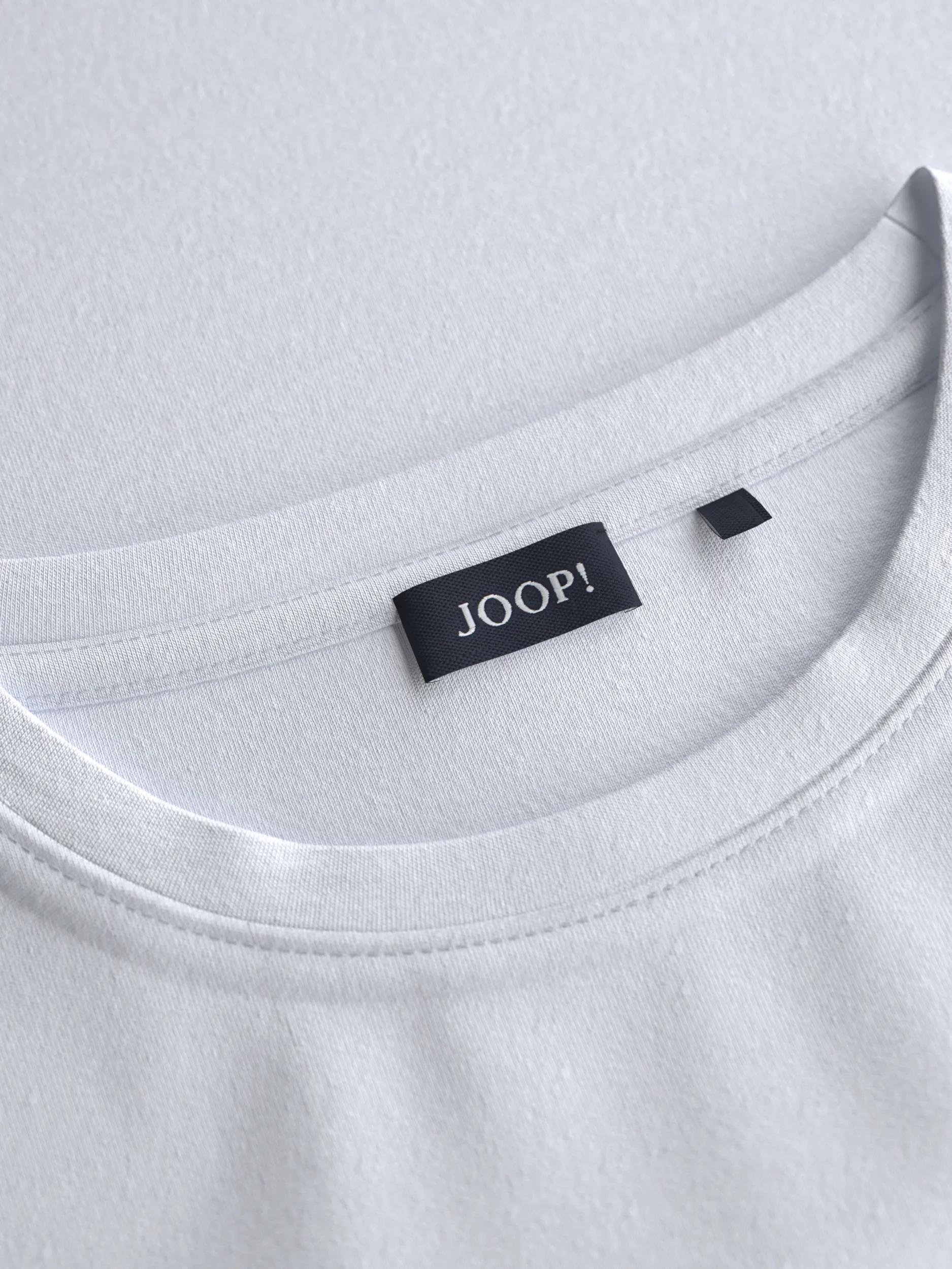 JOOP! T-shirt »Tia« mit tonigem Logo-Stitching, schmale Form
