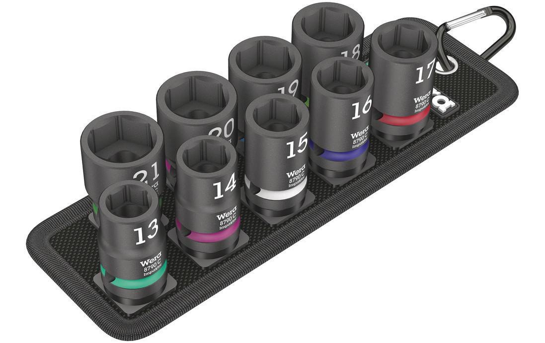 Image of Wera Stecknüsse "Satz Belt C Impaktor" 10 Stk. tlg.