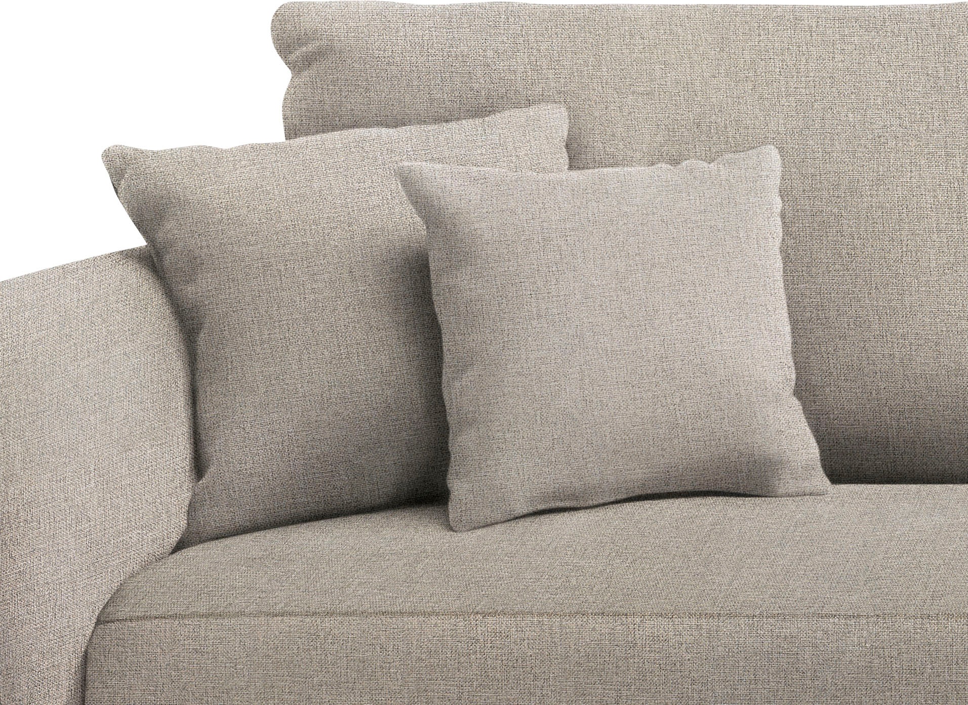 INOSIGN Ecksofa »Amarena L-Form«, inklusive Armlehnenverstellfunktion, 4x Zierkissen gratis