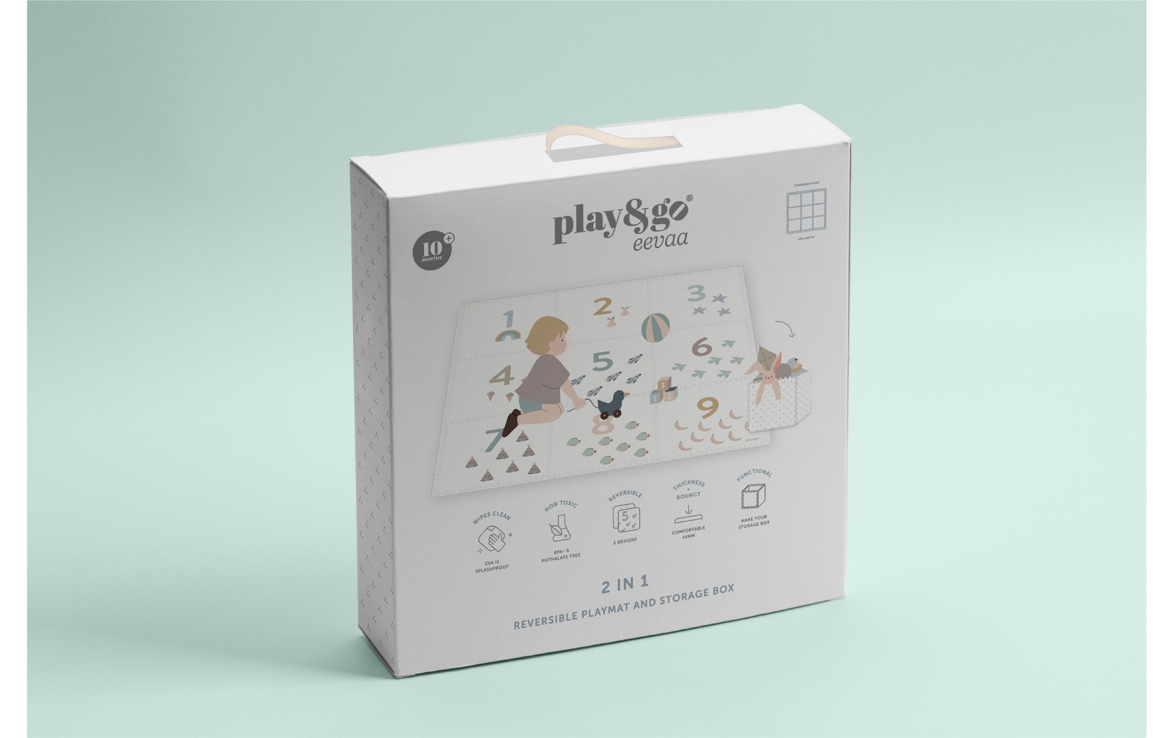 Puzzlematte »Play&Go 180 x 180 cm«