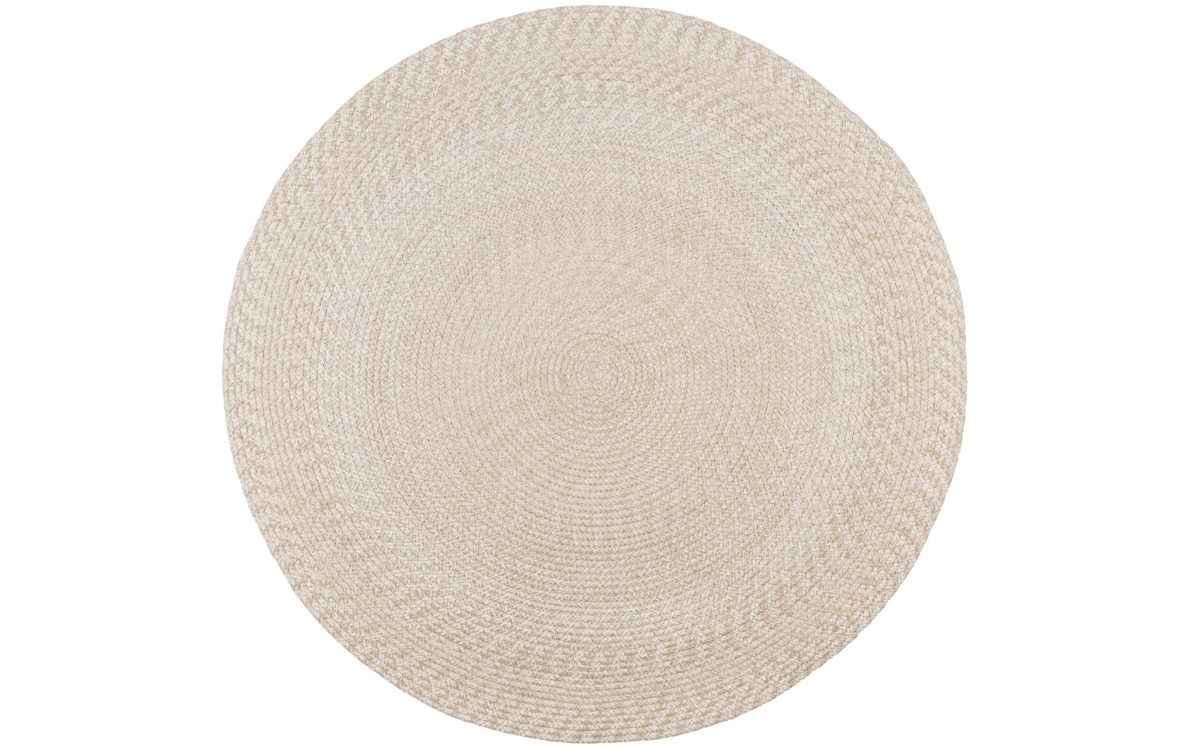 Image of House Nordic Teppich "Nordic Teppich Menorca Hellbeige" rund