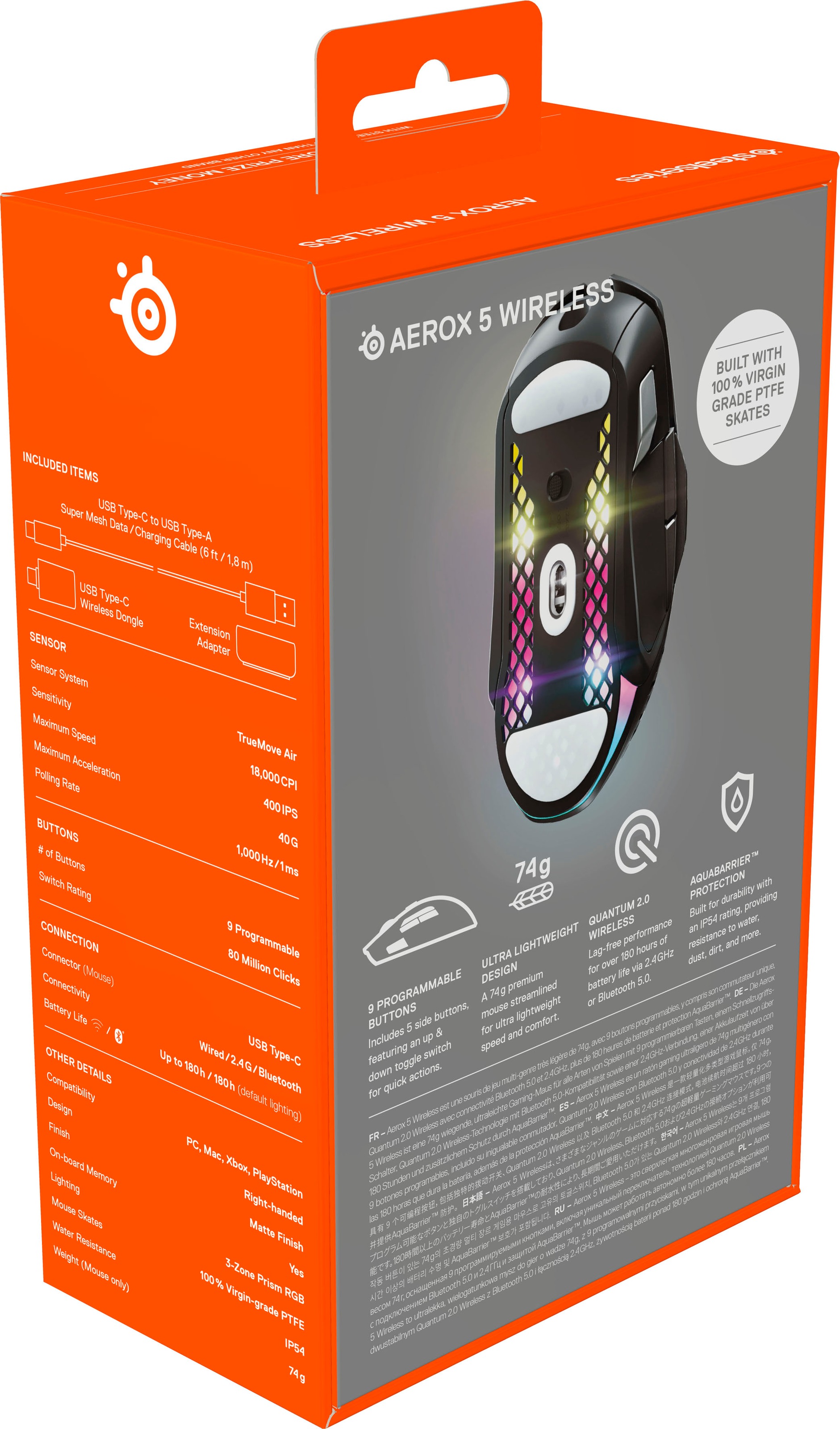 SteelSeries Maus »Aerox 5 Wireless«