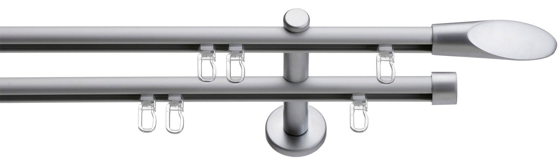 Image of indeko Gardinenstange »Trapez«, 2 läufig-läufig, Fixmass bei Ackermann Versand Schweiz