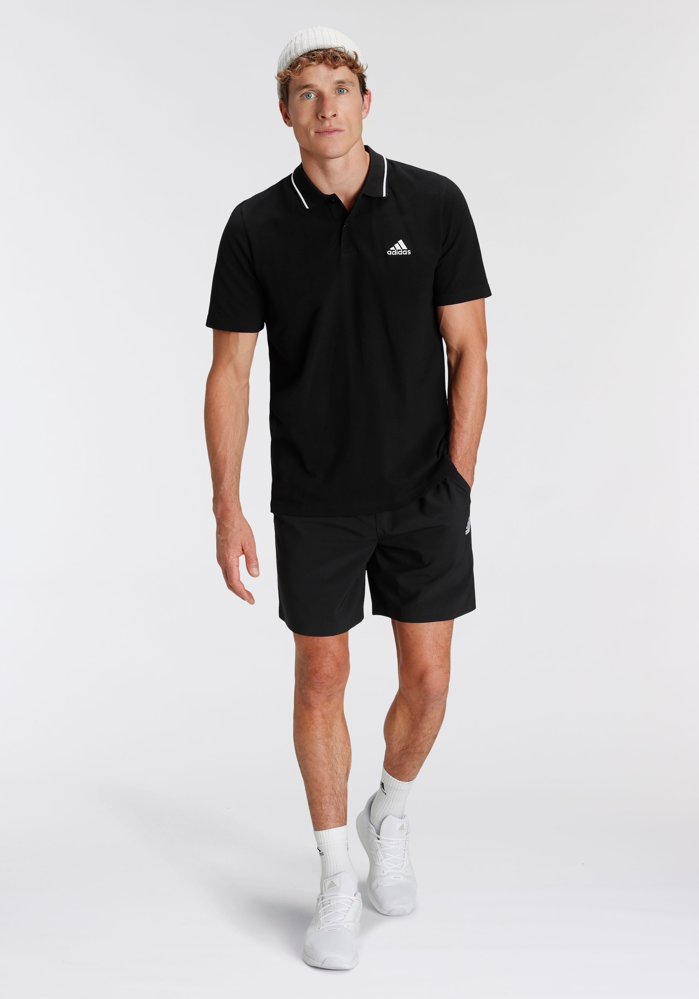 adidas Sportswear Poloshirt »ESSENTIALS PIQUÉ SMALL LOGO«