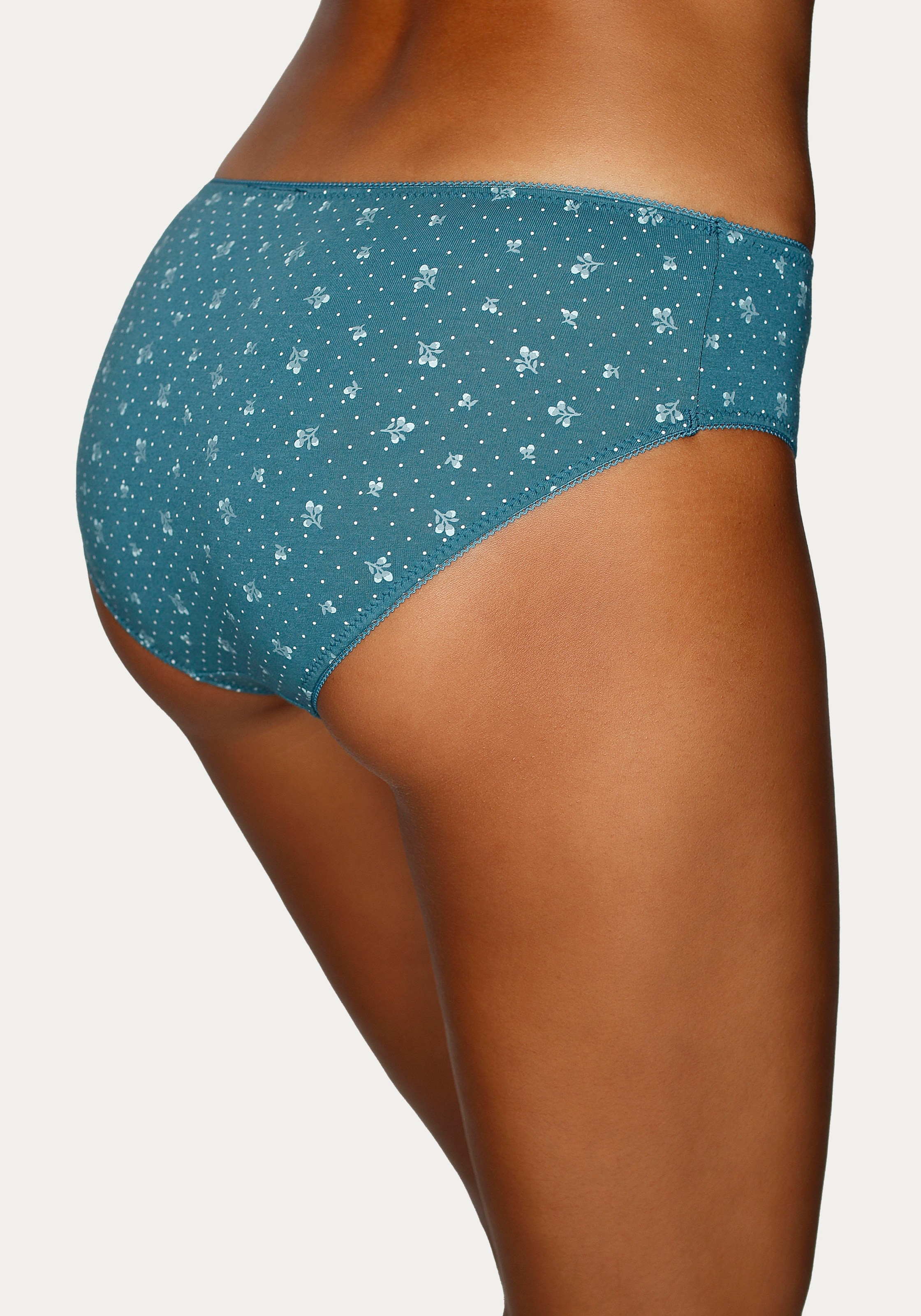 petite fleur Jazz-Pants Slips, (6er-Pack), aus elastischer Baumwolle