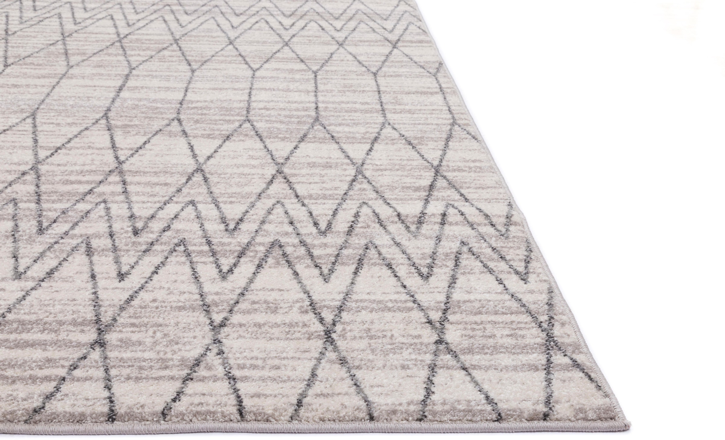 Gino Falcone Tapis »Florentine 002« Rectangulaire 15 mm Höhe besonders weich durch Microfaser, ideal im Wohnzimmer & Schlafzimmer