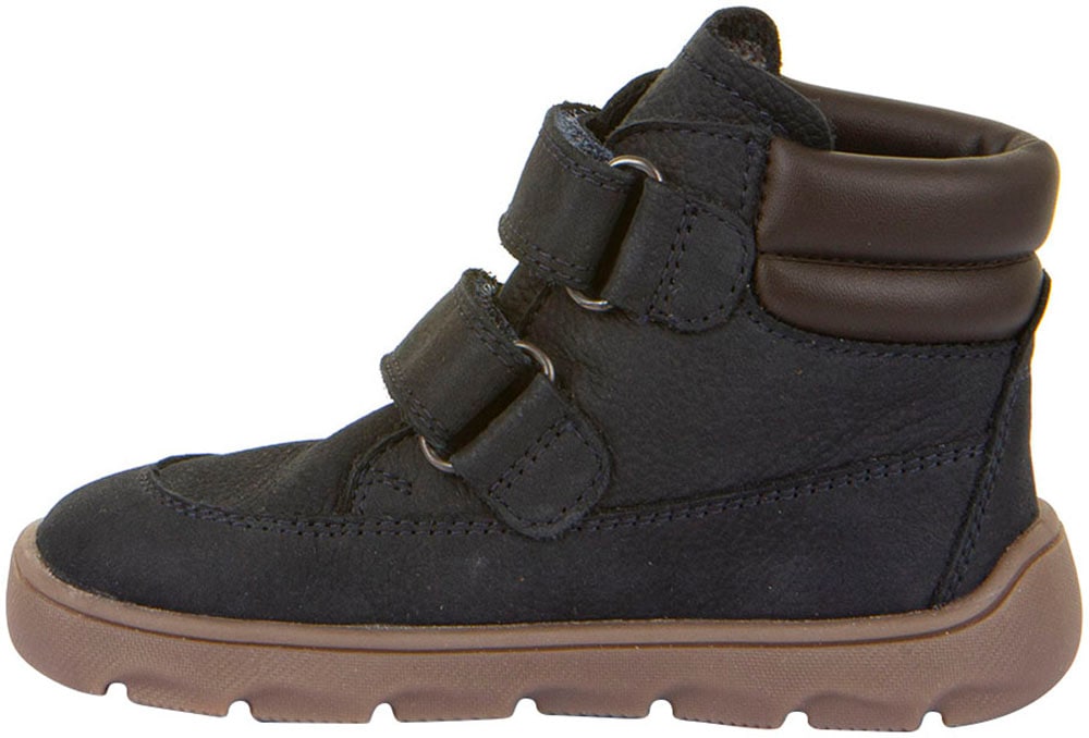 froddo® Barfussschuh »ZERU TEX FURRY BAREFOOT«, Klettstiefel, High Top Sneaker, Winterstiefel mit Lammfell-Innensohle