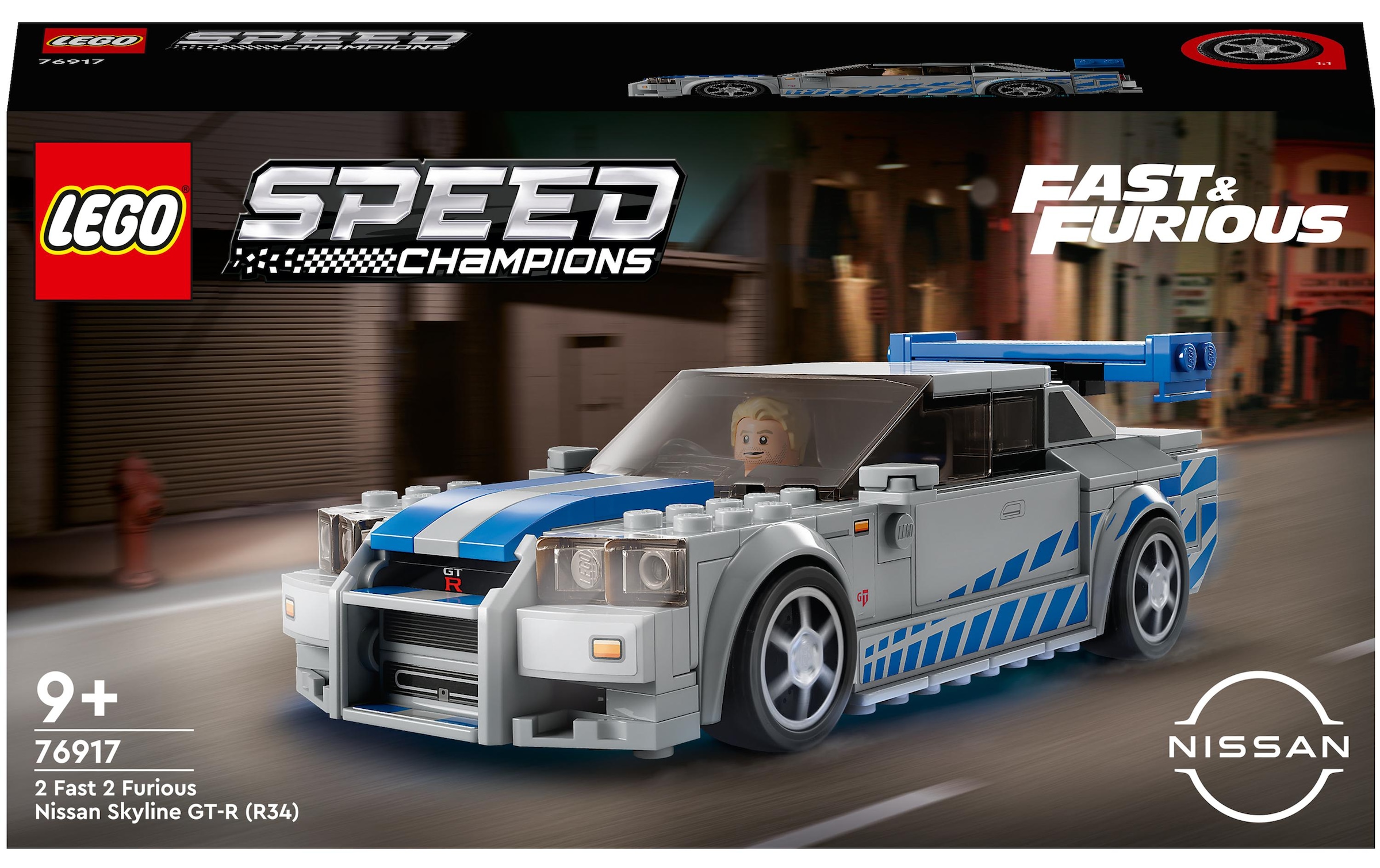 Spielbausteine »2 Fast 2 Furious - Nissan Skyline«, (319 St.)